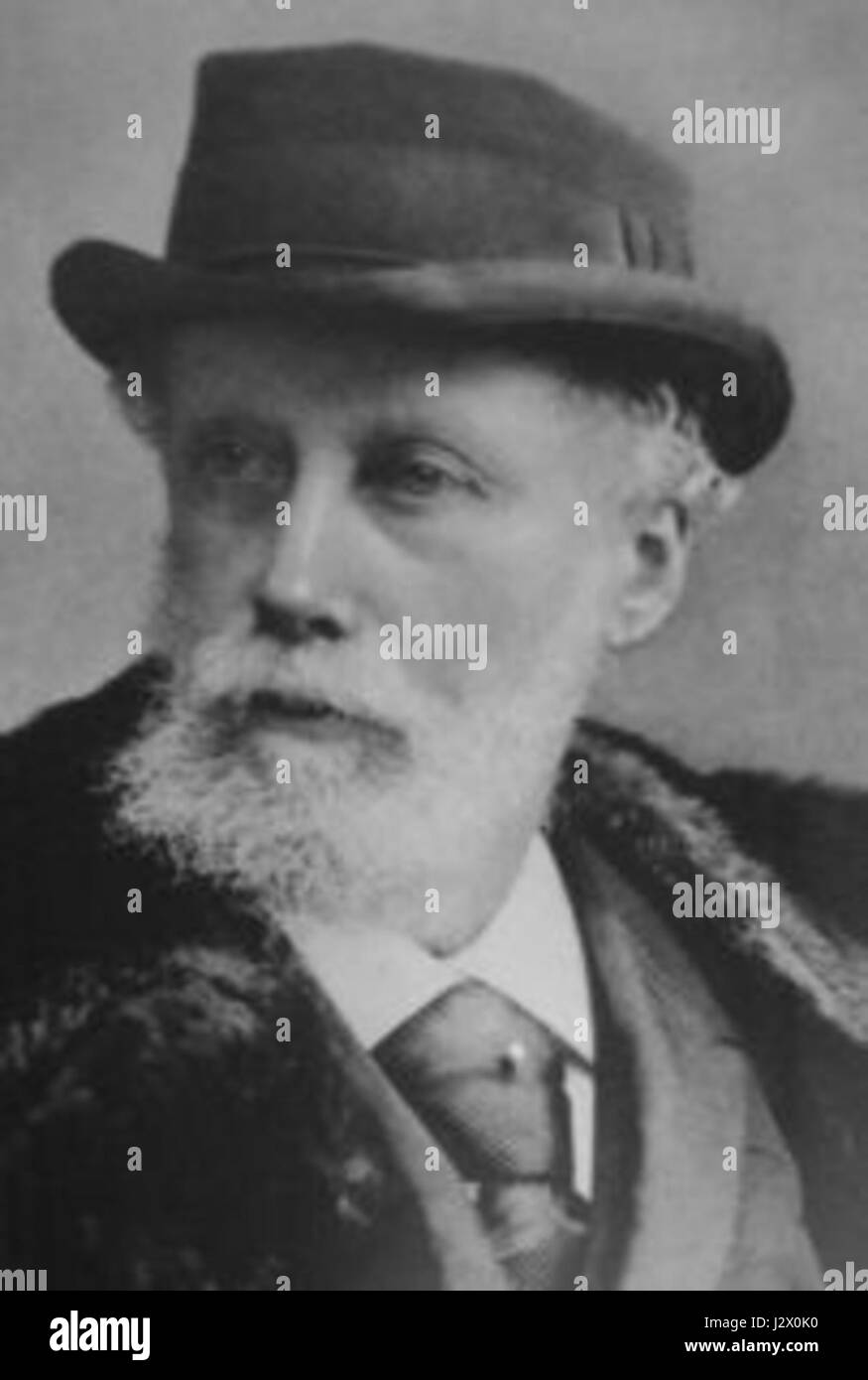 Albert Ladenburg war ein deutscher Chemiker, der für seine Beiträge zum Studium der organischen Chemie bekannt war. Er ist besonders bekannt für seine Arbeit in der Entwicklung chemischer Strukturen und organischer Verbindungen. Stockfoto