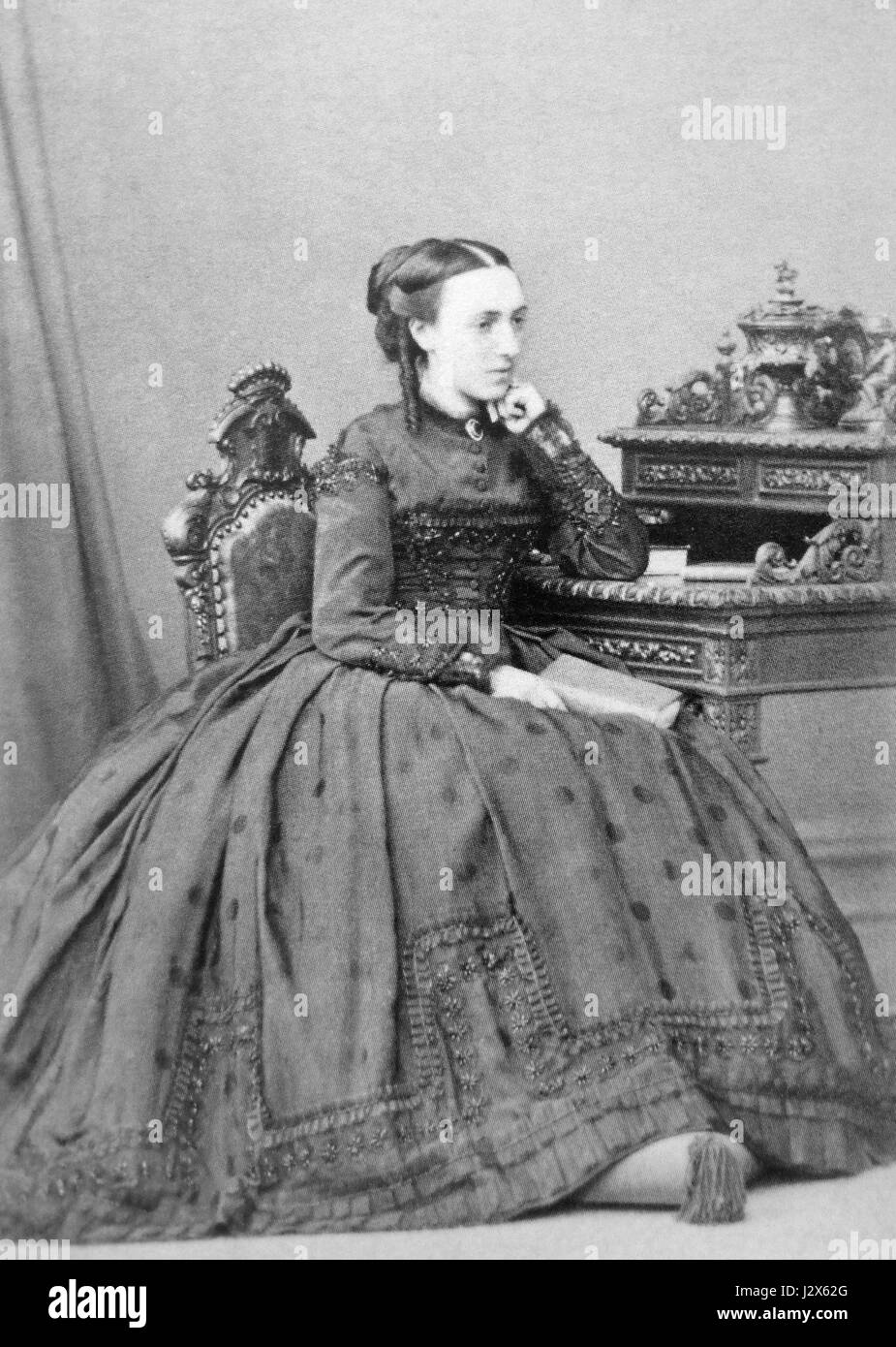 Cecilie Auguste, Prinzessin und Markgräfin von Baden Stockfoto