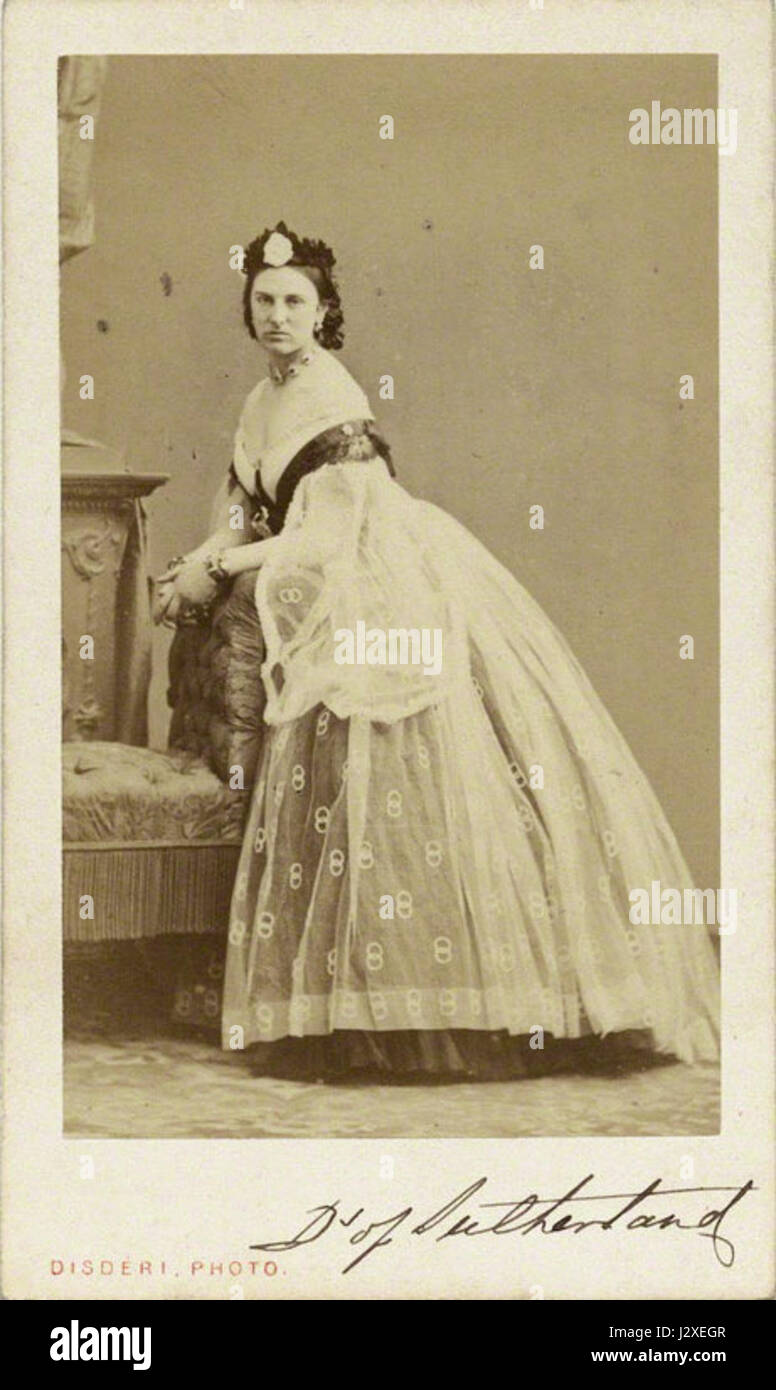 Anne Sutherland-Leveson-Gower, Herzogin von Sutherland Stockfoto