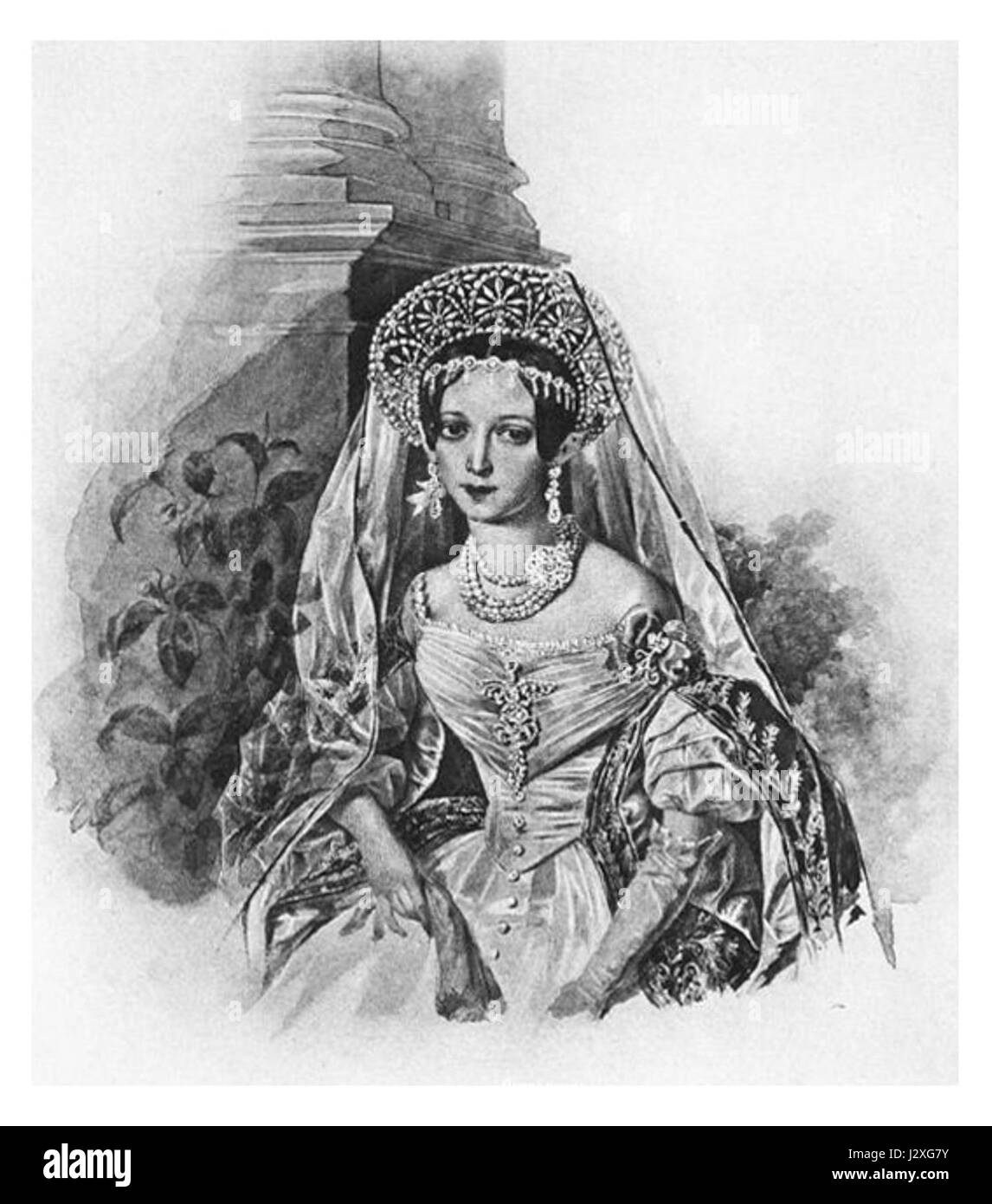 Anna Rayevskay von Hau Stockfoto