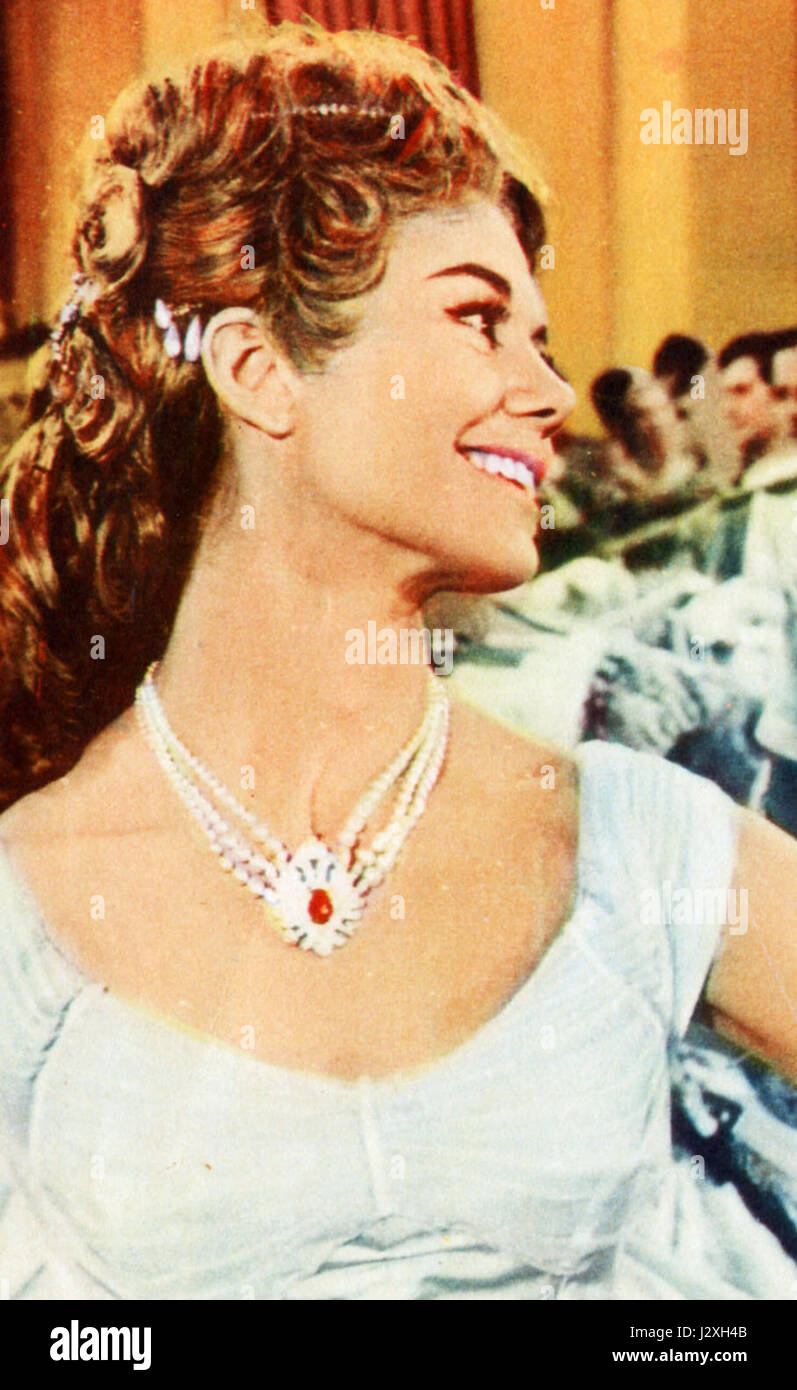 Giorgia Moll 1960 Stockfoto