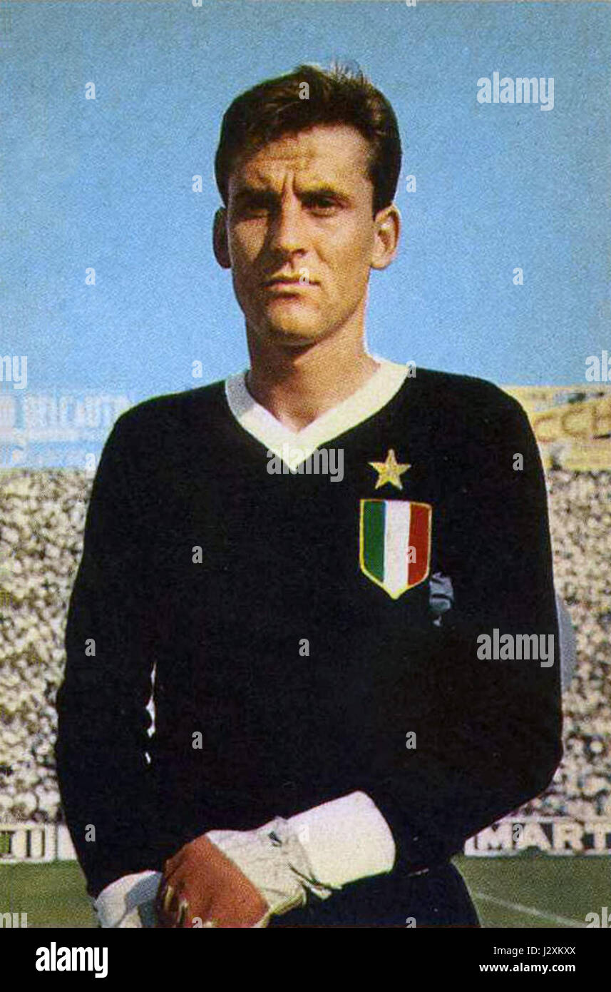 Roberto Anzolin, Juventus 1961 / 62 Stockfoto