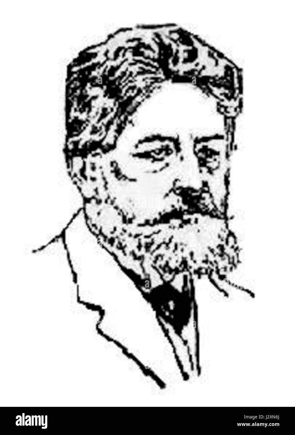 Alexandru Ciurcu war eine prominente Persönlichkeit, die für seine Beiträge zum kulturellen und politischen Leben in Rumänien bekannt war. Seine Arbeit in Literatur und öffentlichem Dienst spielte eine Schlüsselrolle bei der Gestaltung der intellektuellen Landschaft Rumäniens im 19. Und 20. Jahrhundert. Stockfoto