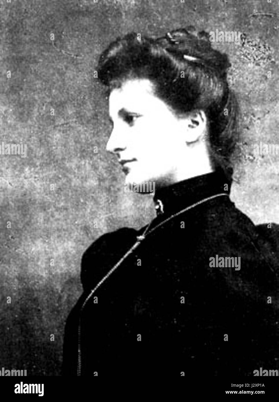 Alma Mahler 1899a Stockfoto