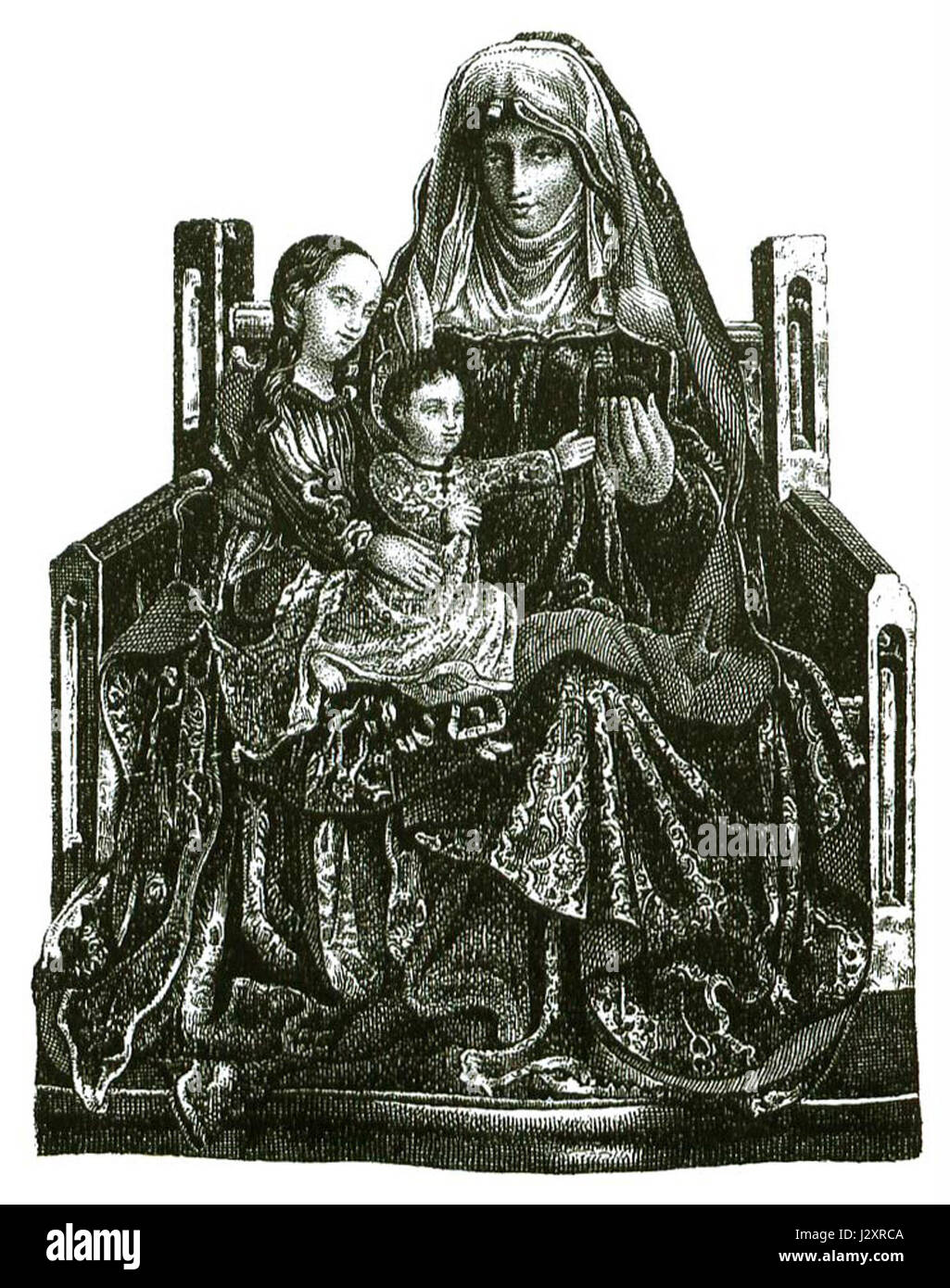 AnnabergGnadenbild2 Stockfoto