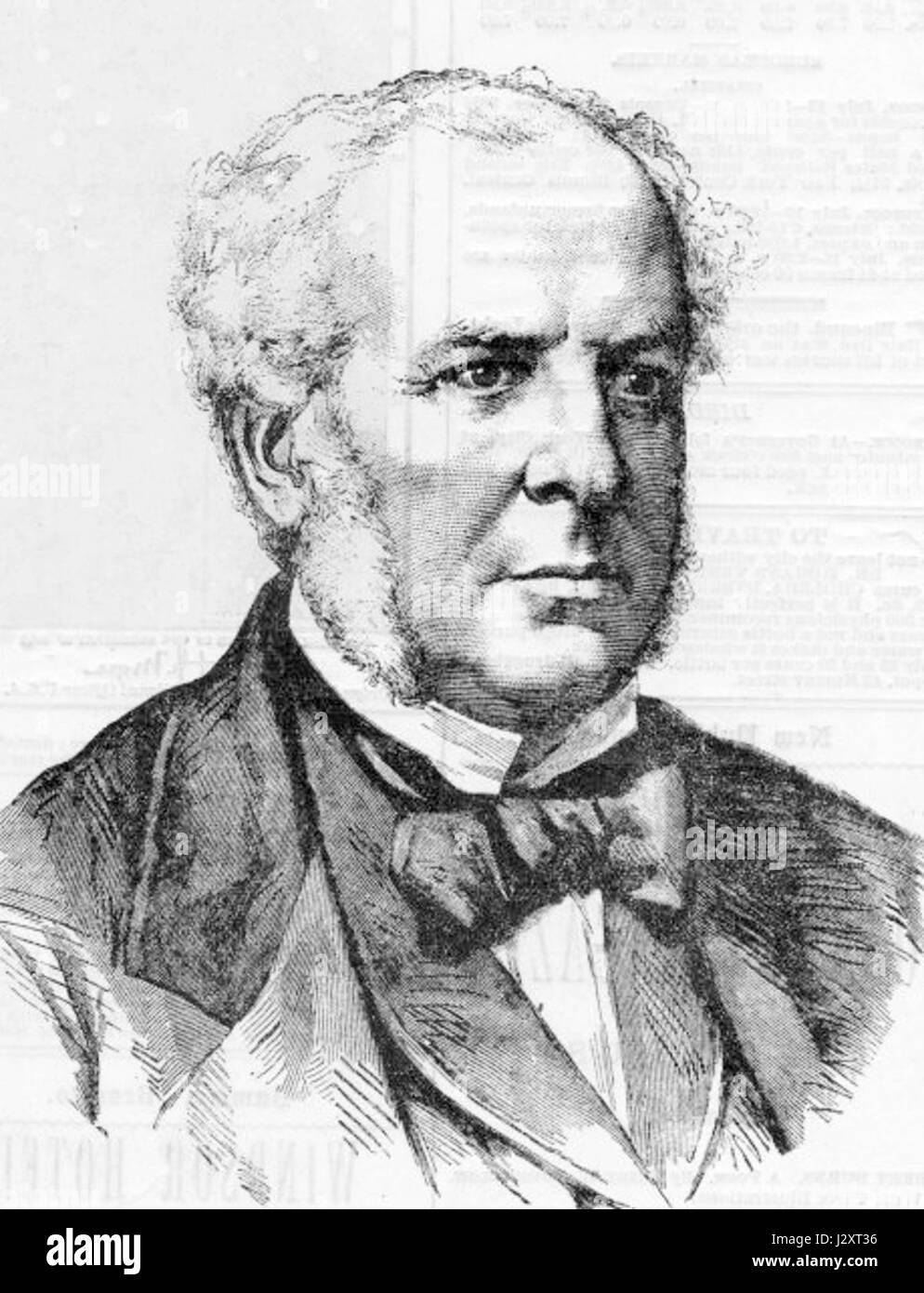 Ein Porträt oder historische Referenz auf Auguste Casimir-Perier, einen französischen Politiker und Führer, der für seine Rolle in der französischen politischen Geschichte bekannt ist. Stockfoto
