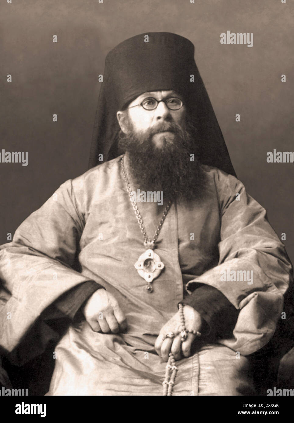 Bischof Arkady Ershov Stockfoto