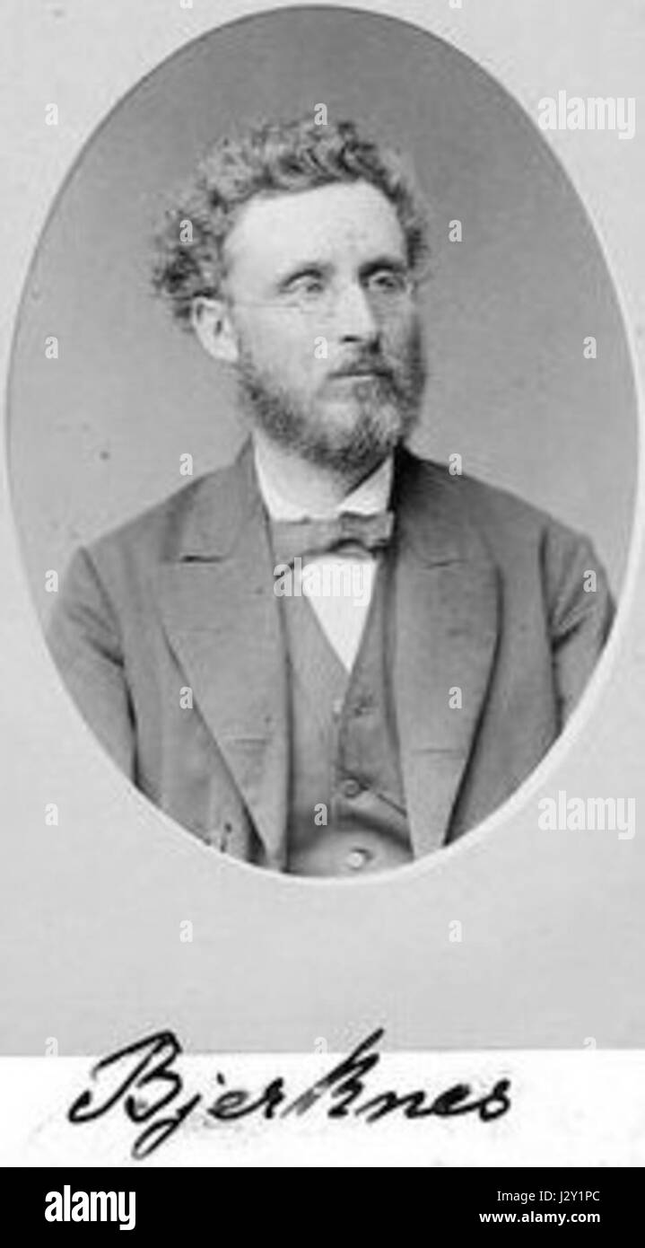 Carl Anton Bjerknes war ein norwegischer Meteorologe, der für seine Arbeit in der Wettervorhersage und Hydrodynamik bekannt war. Seine Beiträge legten den Grundstein für moderne meteorologische Wissenschaft und Wettervorhersagemodelle. Stockfoto