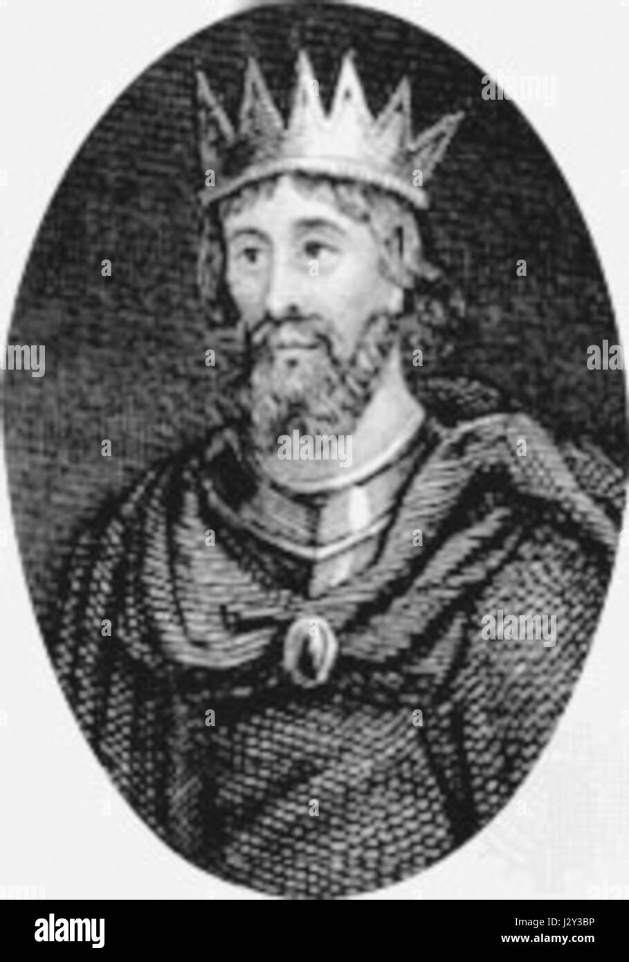 Aethelbald war ein König von Wessex im 9. Jahrhundert, bekannt für seine Rolle in den frühen angelsächsischen Königreichen. Er war an der Bildung von Wessex als prominentes Königreich im angelsächsischen England beteiligt. Stockfoto