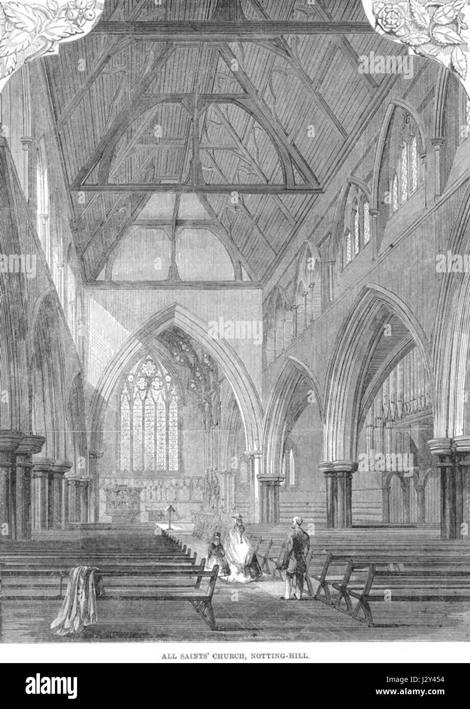 All Saints church Stockfoto