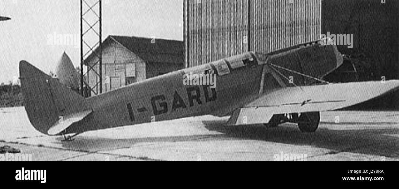 Breda Ba.39 rechte Seitenansicht Stockfoto