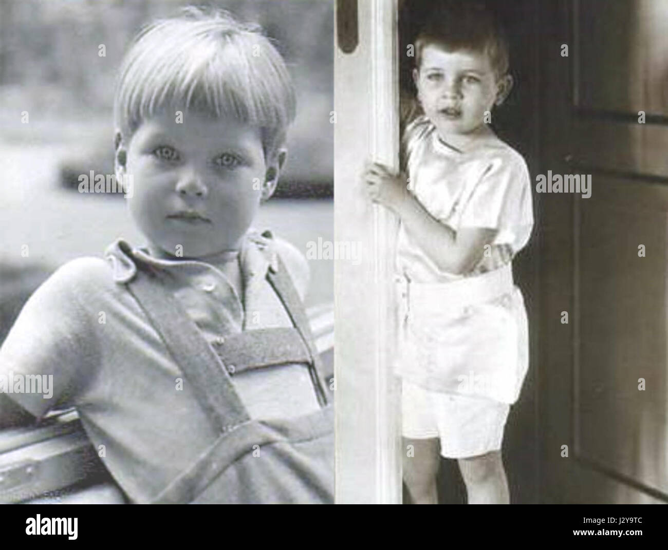 Alexander Und Ludwig von Hessen Stockfoto