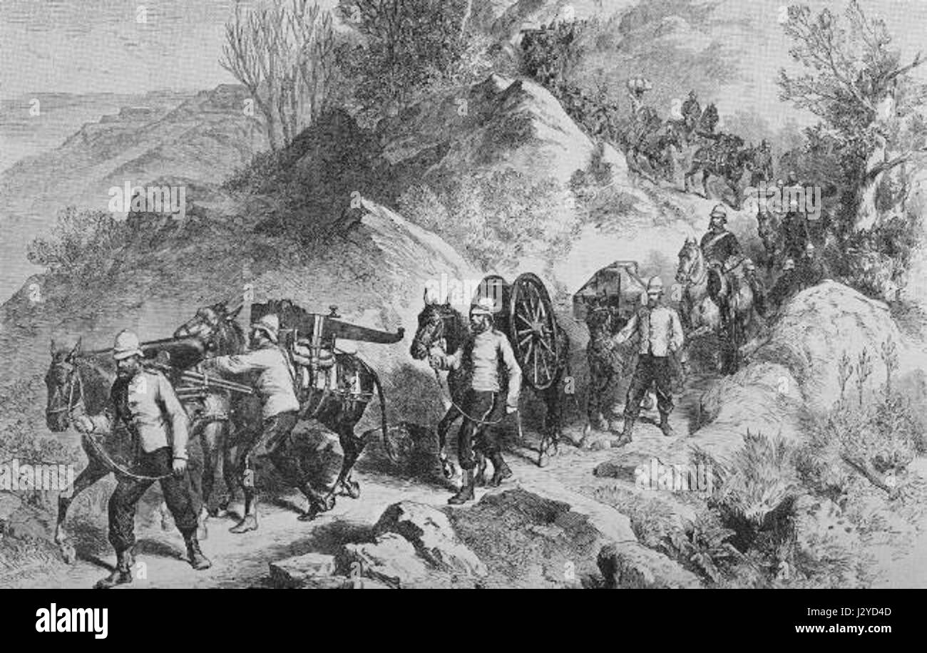 Britische Abreise Stockfoto