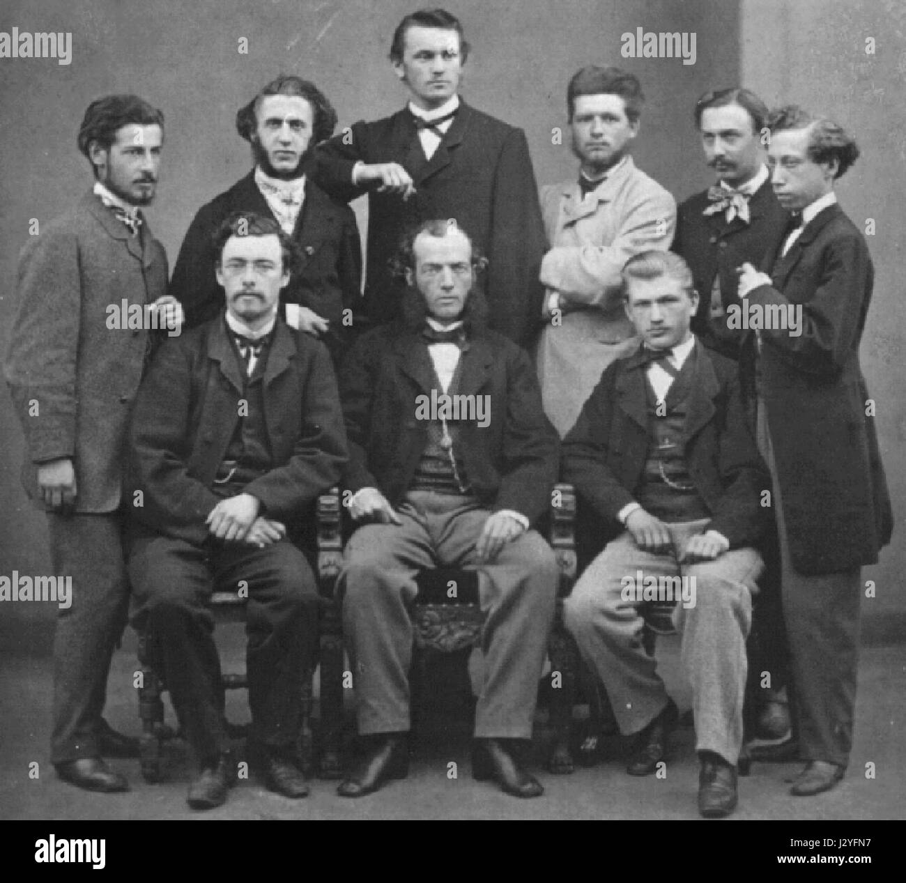 August Kekule Gent ca1866 Stockfoto