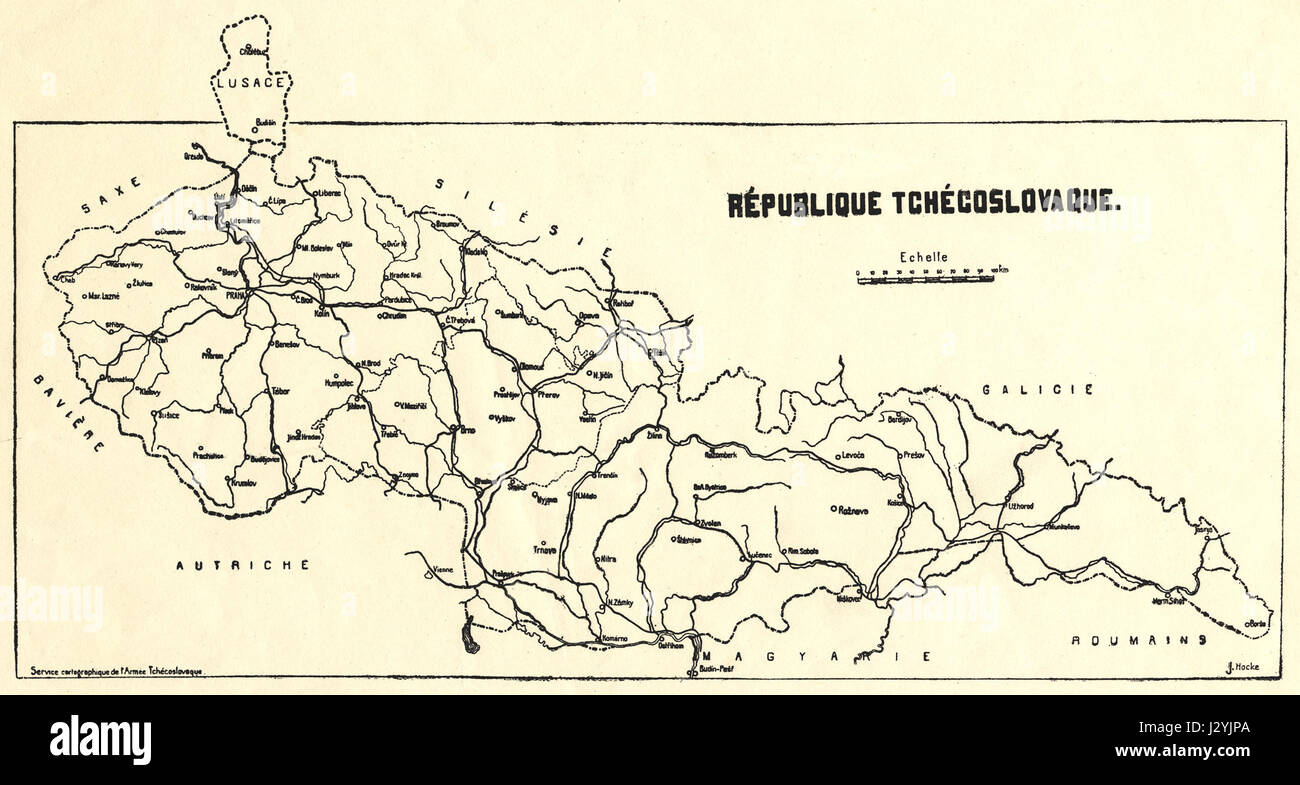 CeskoSlovensko Navrh Hranic Hocke Stockfoto CeskoSlovensko Navrh Hranic Hocke Stockfoto