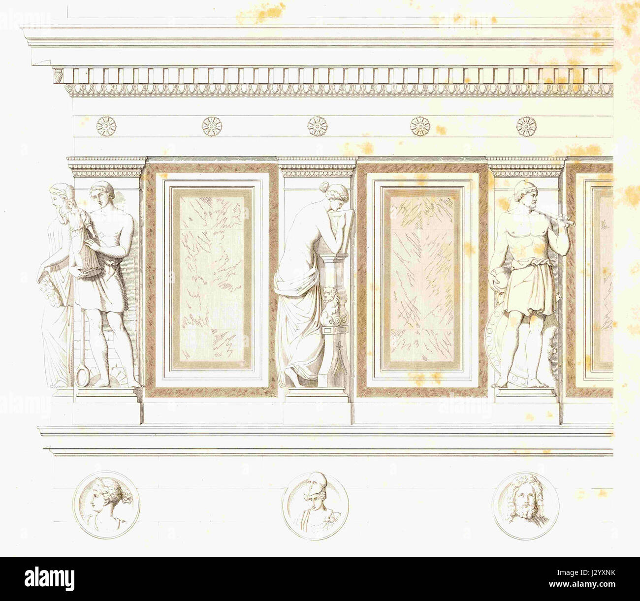 Neues Museum in Berlin Suedrisalit Stockfoto