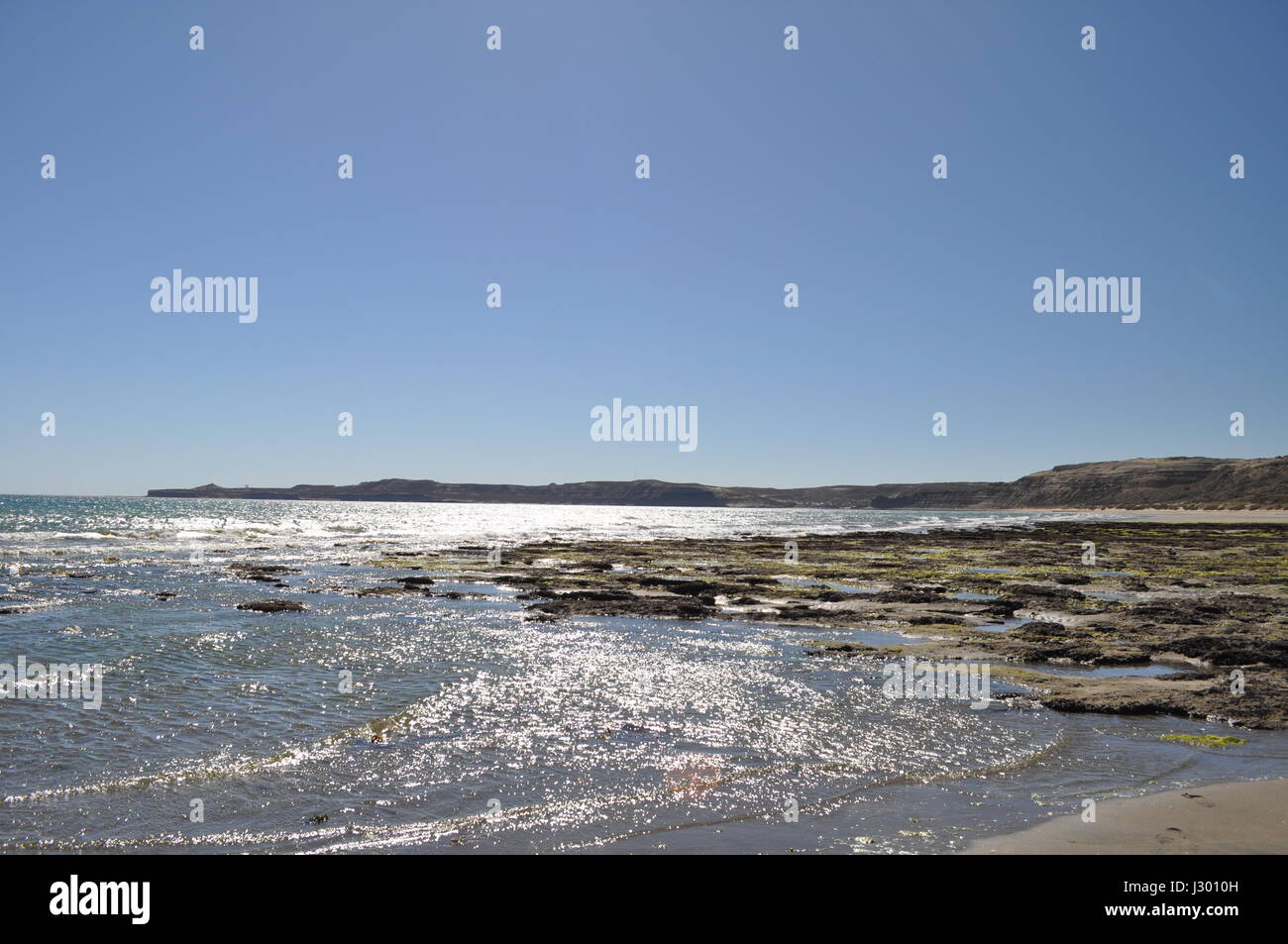 Puerto Piramides, Chubut, Argentinien Stockfoto