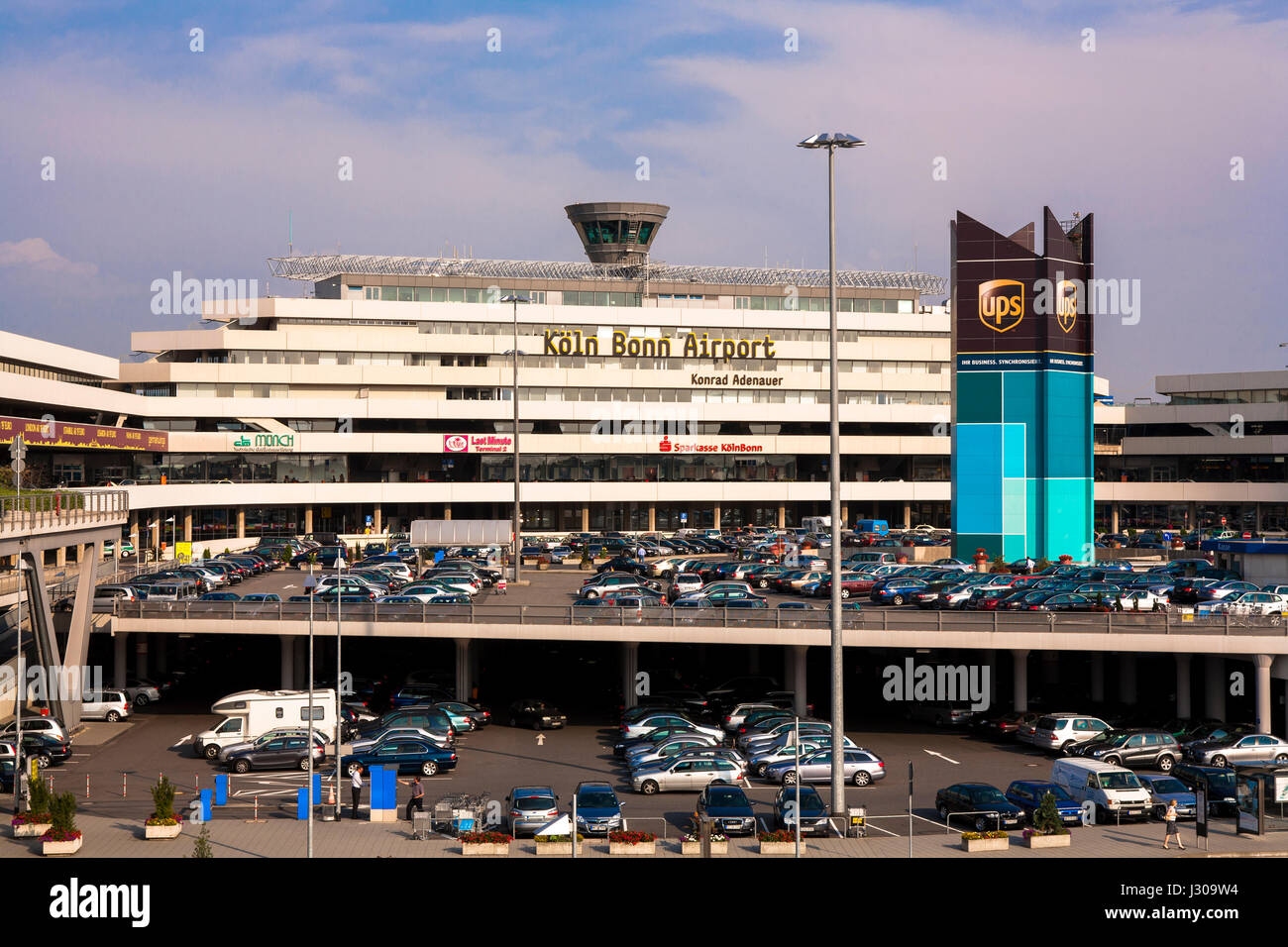 Deutschland, Köln, terminal 1 des Flughafen Köln-Bonn. Stockfoto