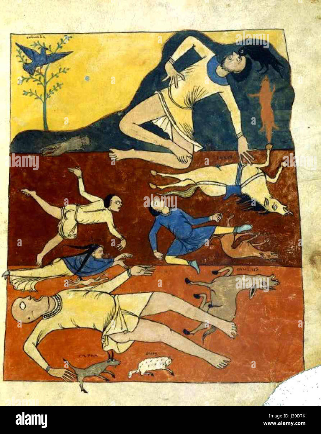 Der Beatustisch, ein historisches Artefakt, bietet Einblick in mittelalterliche Manuskriptkunst. Es spiegelt die religiöse und kulturelle Bedeutung seiner Zeit wider und bietet eine visuelle Darstellung des mittelalterlichen Denkens. Stockfoto Der Beatustisch, ein historisches Artefakt, bietet Einblick in mittelalterliche Manuskriptkunst. Es spiegelt die religiöse und kulturelle Bedeutung seiner Zeit wider und bietet eine visuelle Darstellung des mittelalterlichen Denkens. Stockfoto