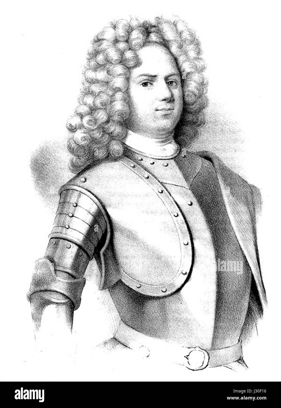 Eine Referenz an Carl Magnus Stuart, wahrscheinlich eine historische Figur mit Einfluss auf Politik, Gesellschaft oder Kunst während seiner Zeit. Stockfoto