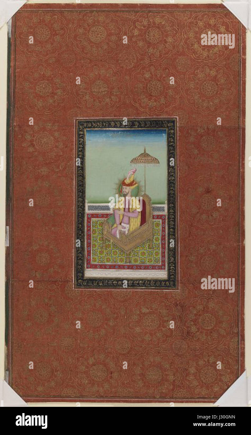 Brooklyn Museum Sultan Muhammad Sohn von Miran Shah Stockfotografie