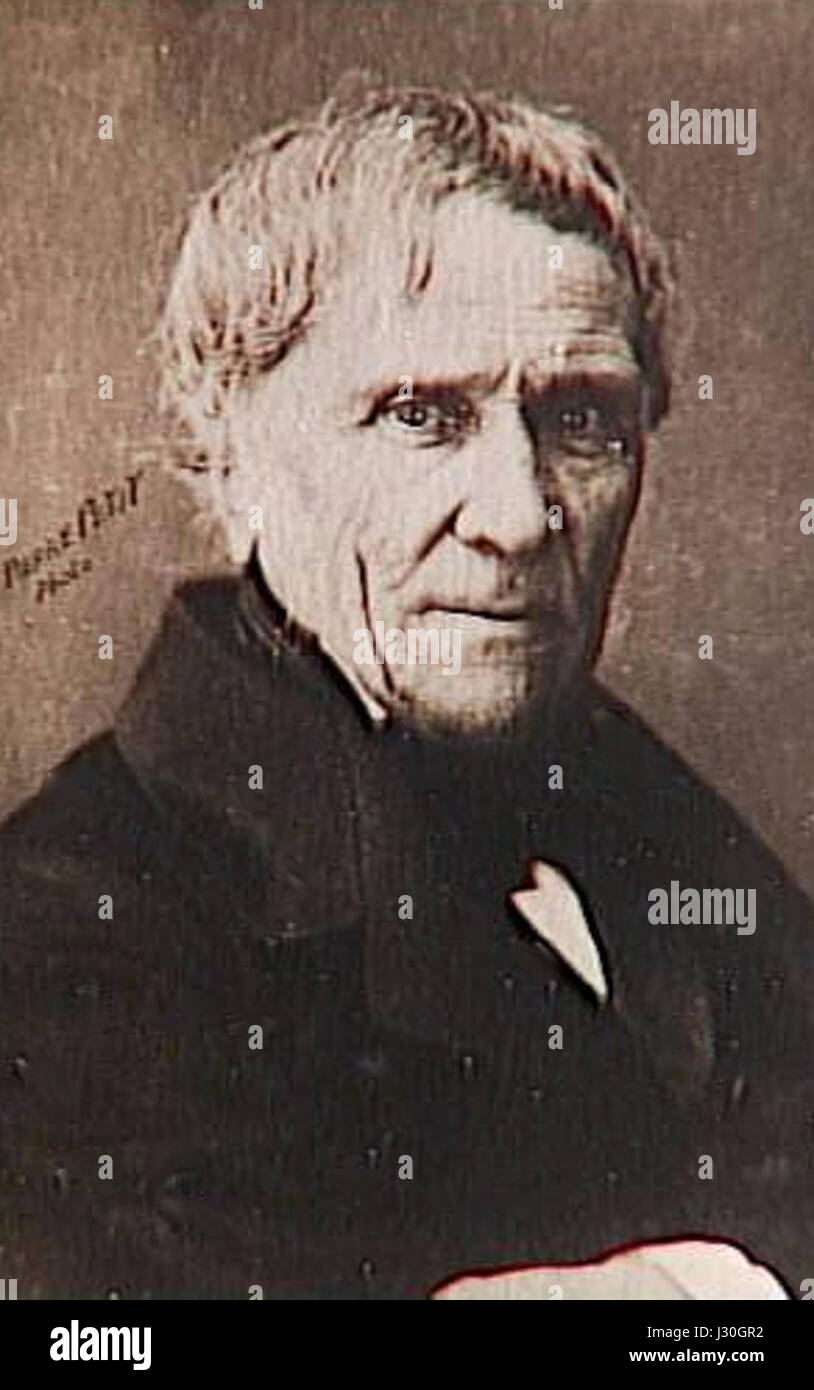 Antoine Becquerel war ein französischer Physiker, der für seine Entdeckung der Radioaktivität bekannt war. Dieser Titel bezieht sich wahrscheinlich auf ein Porträt oder eine Darstellung von Becquerel, was seinen Beitrag zur Physik und Wissenschaft anerkennt. Stockfoto