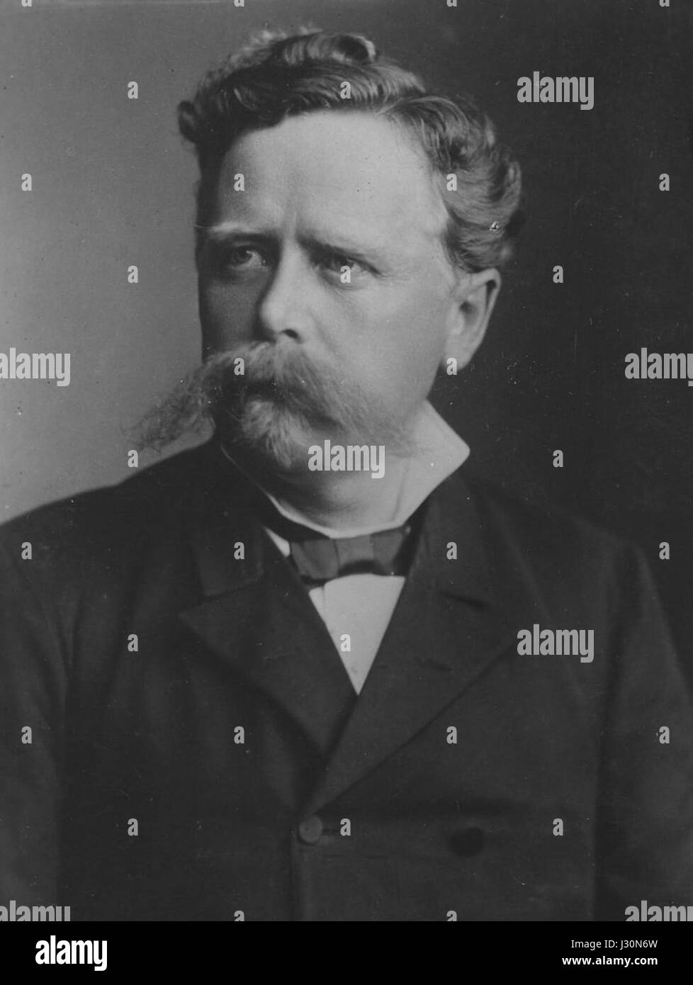 Carl Oswald Viktor Engler, eine historische Figur auf dem Gebiet der Botanik, bekannt für seine bedeutenden Beiträge zur Pflanzenklassifizierung und Systematik. Stockfoto