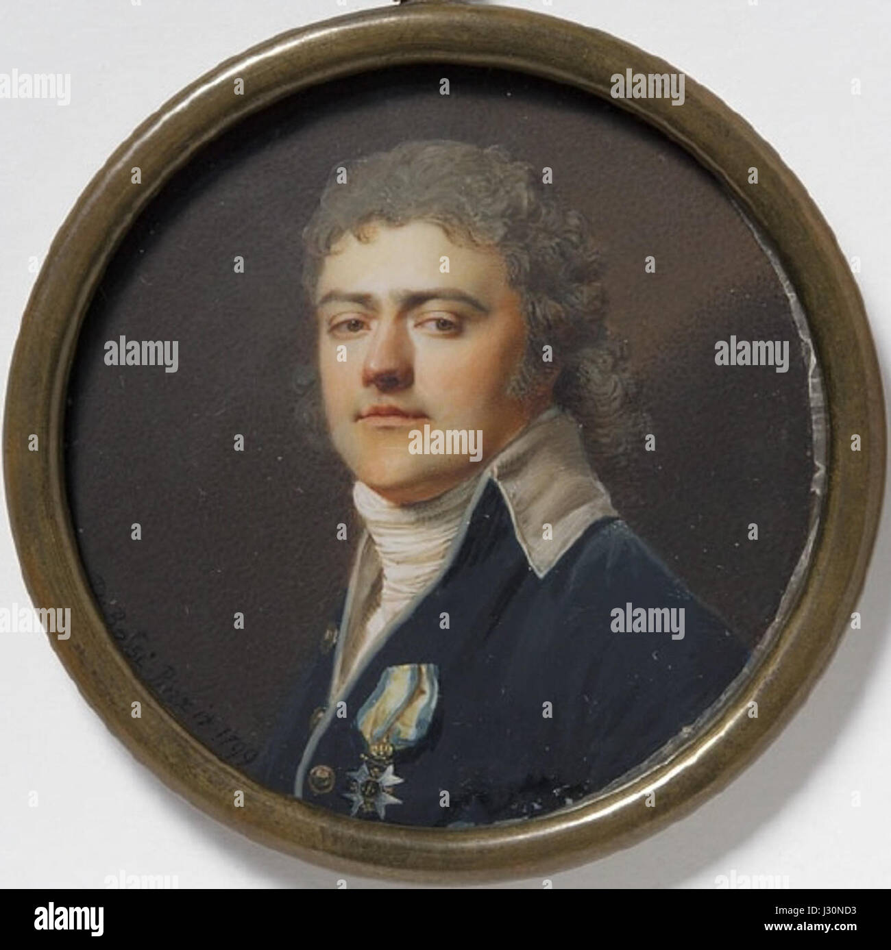 Carl Henrik Posse war ein schwedischer Adliger, Offizier und Diplomat, der für seine Beiträge zur schwedischen Politik und Gesellschaft im späten 18. Und frühen 19. Jahrhundert bekannt war. Stockfoto