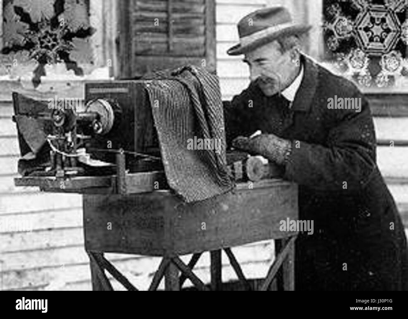 Bentley-Fotograf Stockfoto