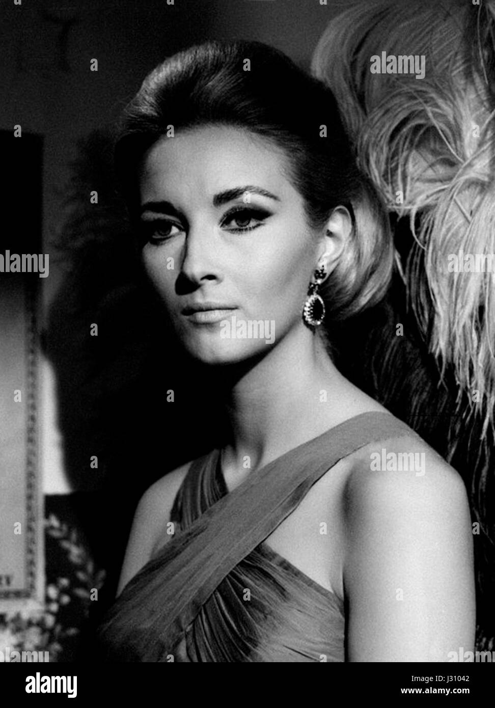 Daniela Bianchi war eine italienische Schauspielerin, die 1966 für ihre Rolle in dem Film Thunderball bekannt war. Sie wurde in den 1960er Jahren für ihre Beiträge zum Kino international anerkannt Stockfoto