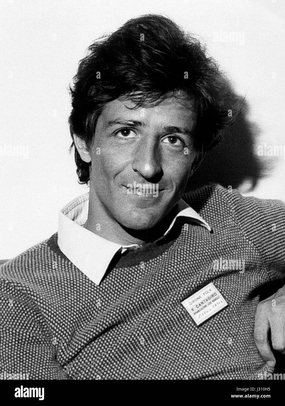 Giorgio Gaber 1969 Stockfoto