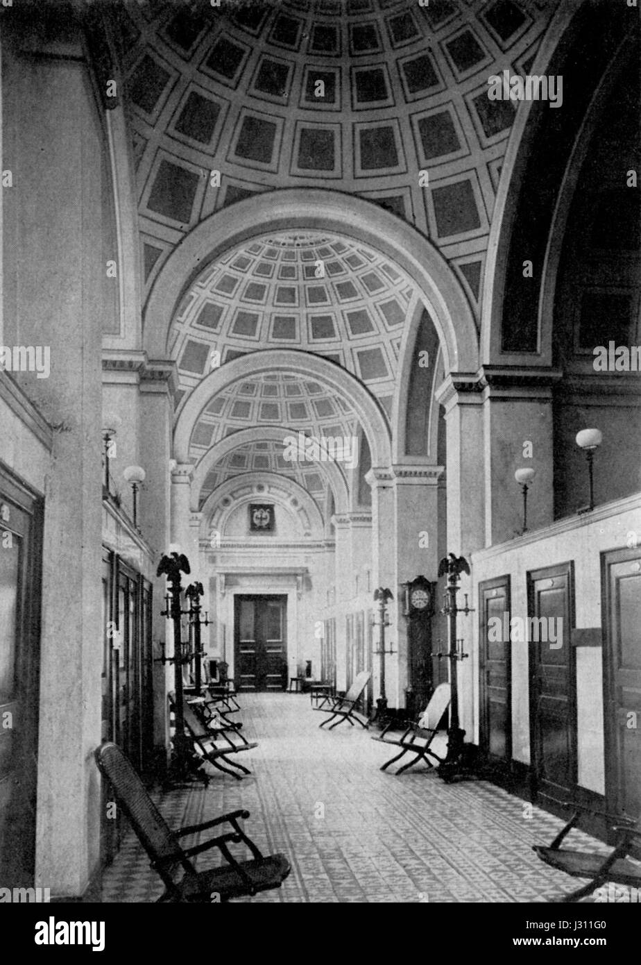 Badehalle Kaiserbad 1900 Festschrift Stockfoto