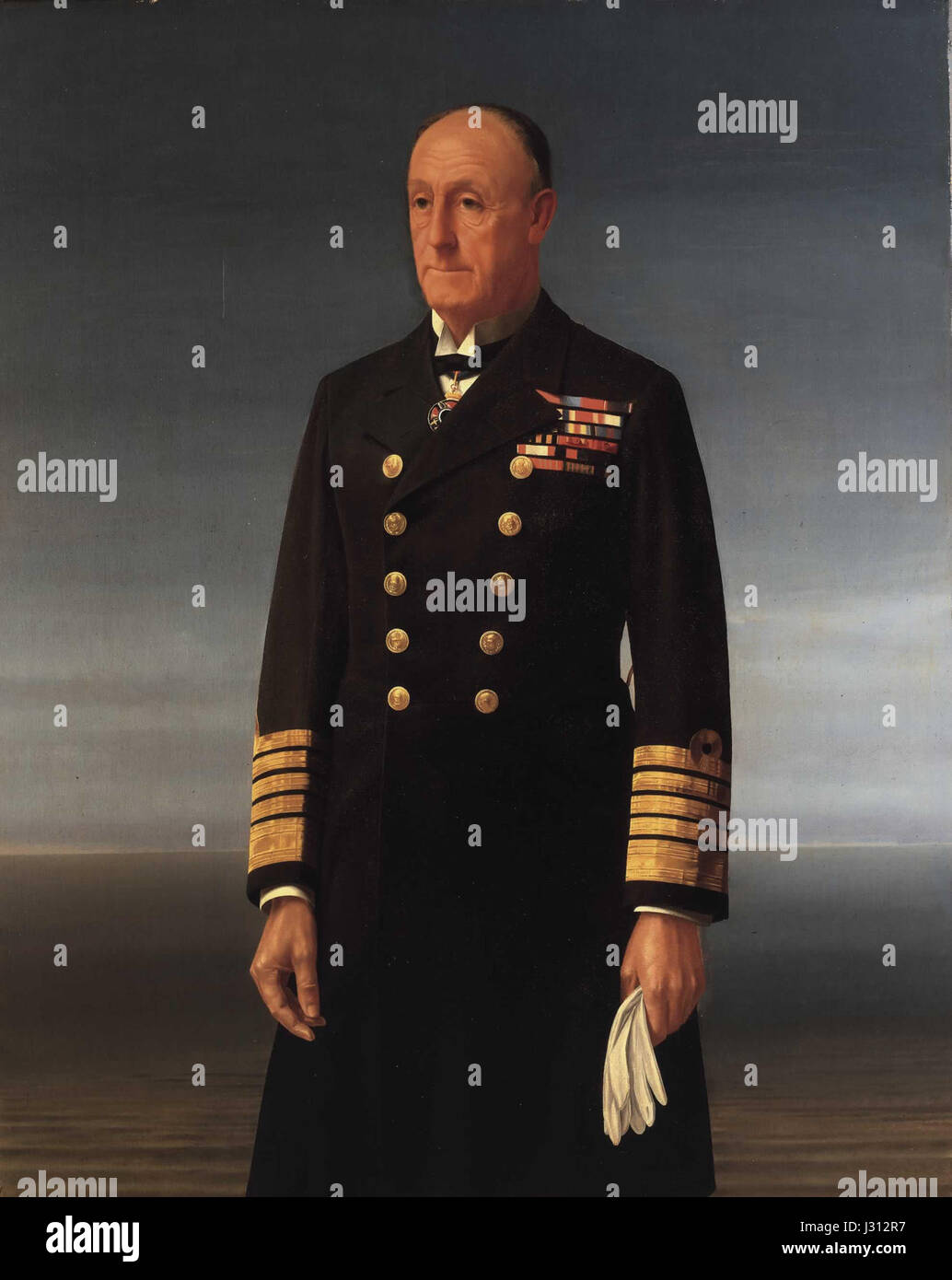 Admiral der Flotte John Jellicoe, 1. Earl Jellicoe 1859-1935 Stockfoto