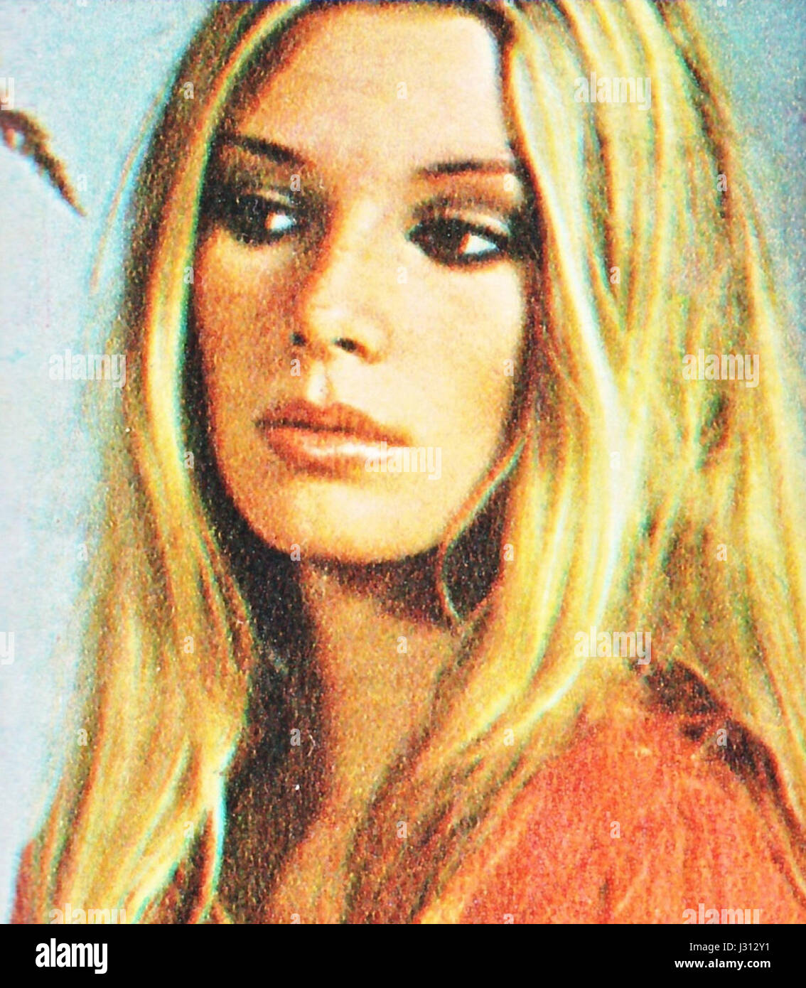 Cinzia Monreale ist eine italienische Schauspielerin, die für ihre Rollen im italienischen Kino bekannt ist, insbesondere in den Genres des Dramas und des Thriller. Stockfoto
