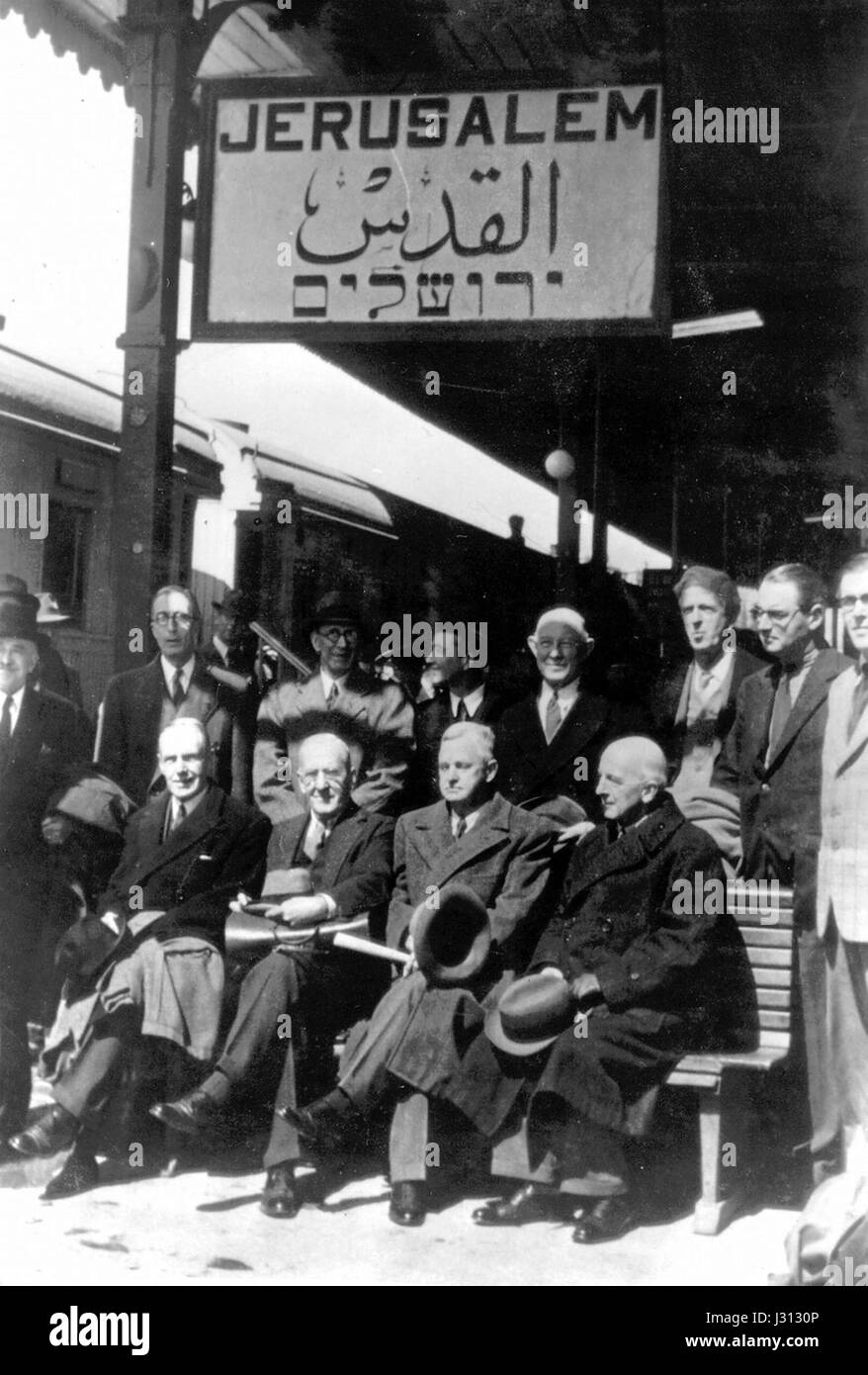 Anglo-American Committee 001 Stockfoto