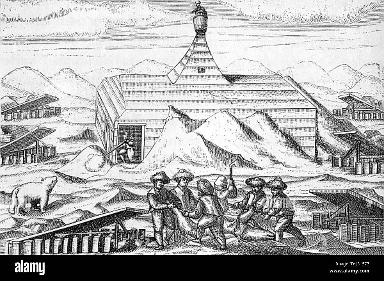 Das Barents House bezieht sich auf eine historische Struktur, die wahrscheinlich mit dem Entdecker Willem Barentsz in Verbindung gebracht wird, der die Arktis navigierte. Dies könnte seine Residenz oder ein verwandtes Wahrzeichen darstellen, das seine Expeditionen ehrt. Stockfoto