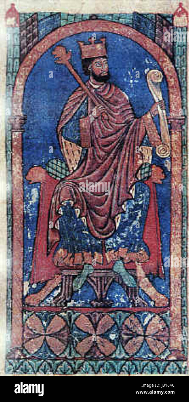 Alfonso VII Stockfoto