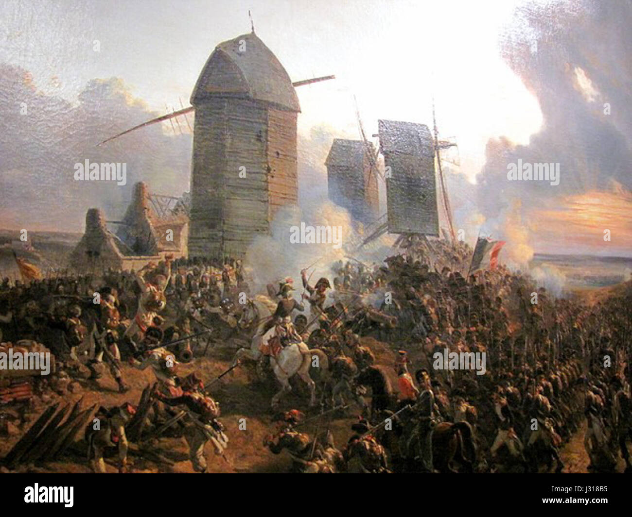 Bataille de Tourcoing 1794 Stockfoto