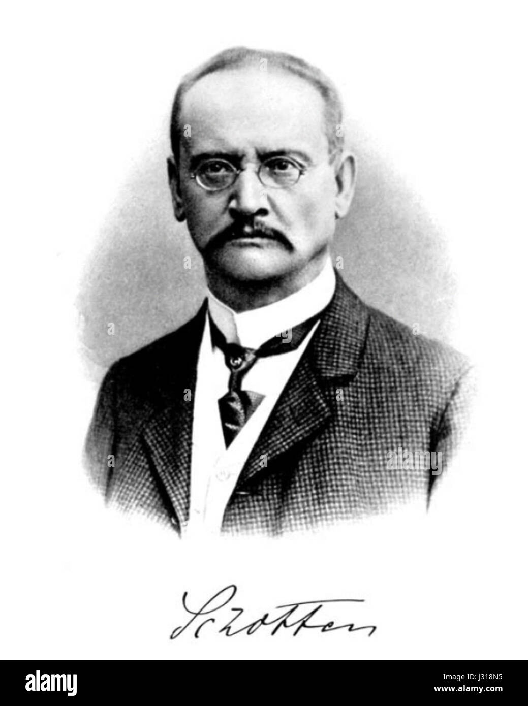 Carl Schotten war ein bekannter Künstler aus dem späten 19. Jahrhundert, bekannt für seine Werke, die oft die sozialen und kulturellen Fragen seiner Zeit widerspiegelten. Seine Kunst fängt das Wesen der sich verändernden Welt dieser Zeit ein. Stockfoto