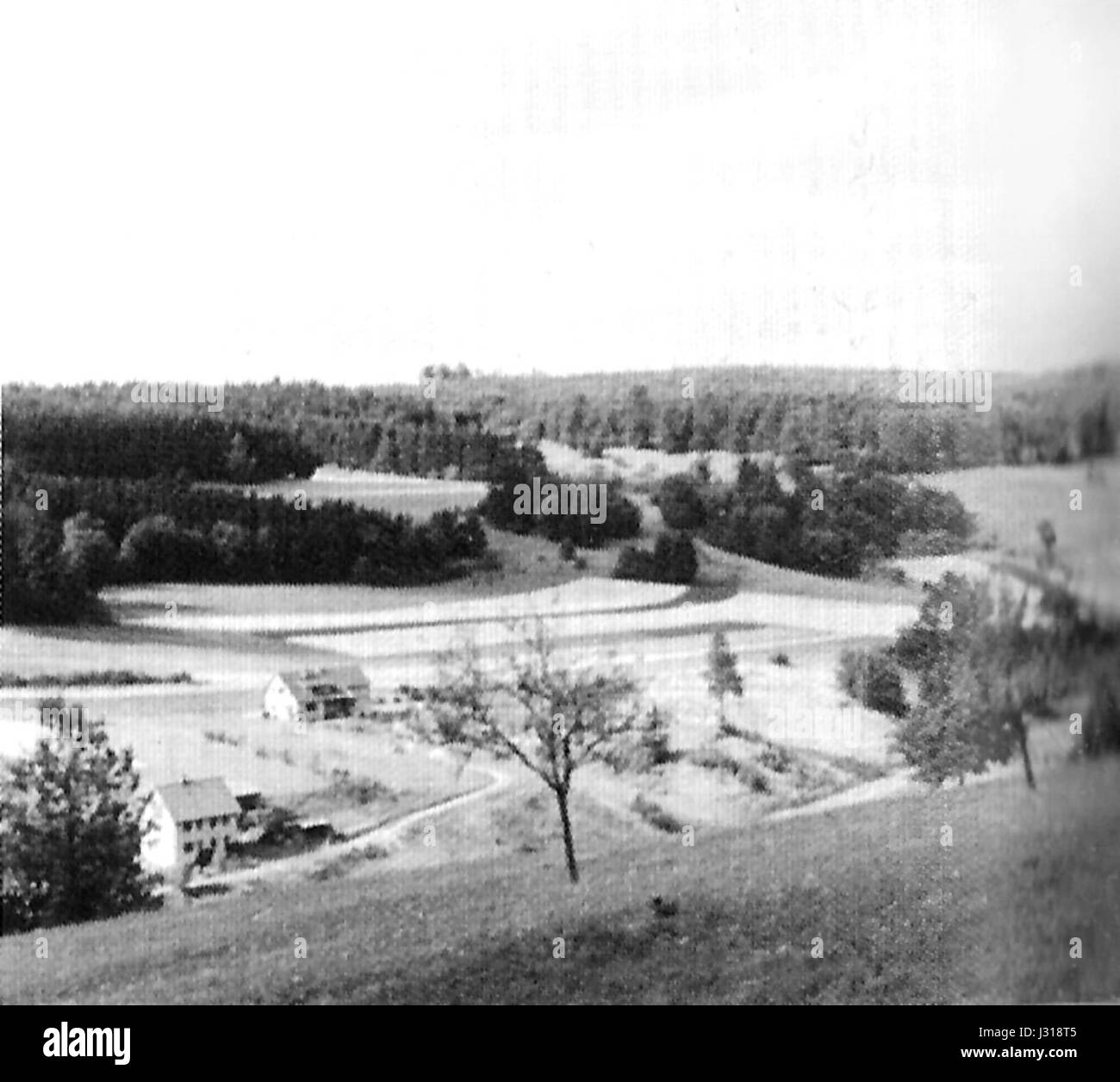 Das 1938 in Offenhausen gegründete Atelierhaus Wolfgang Stocks war ein einflussreicher künstlerischer Raum, in dem Wolfgang Stocks bedeutende Werke schuf. Sie ist bekannt für ihren Beitrag zur deutschen Kunst im 20. Jahrhundert. Stockfoto