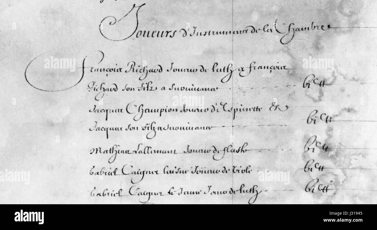 Caignet 1638 ist ein historisches Kunstwerk, das das Werk des französischen Künstlers Caignet zeigt. Dieses Stück ist bekannt für seine detaillierte Darstellung und spiegelt die künstlerischen Techniken des frühen 17. Jahrhunderts wider. Stockfoto