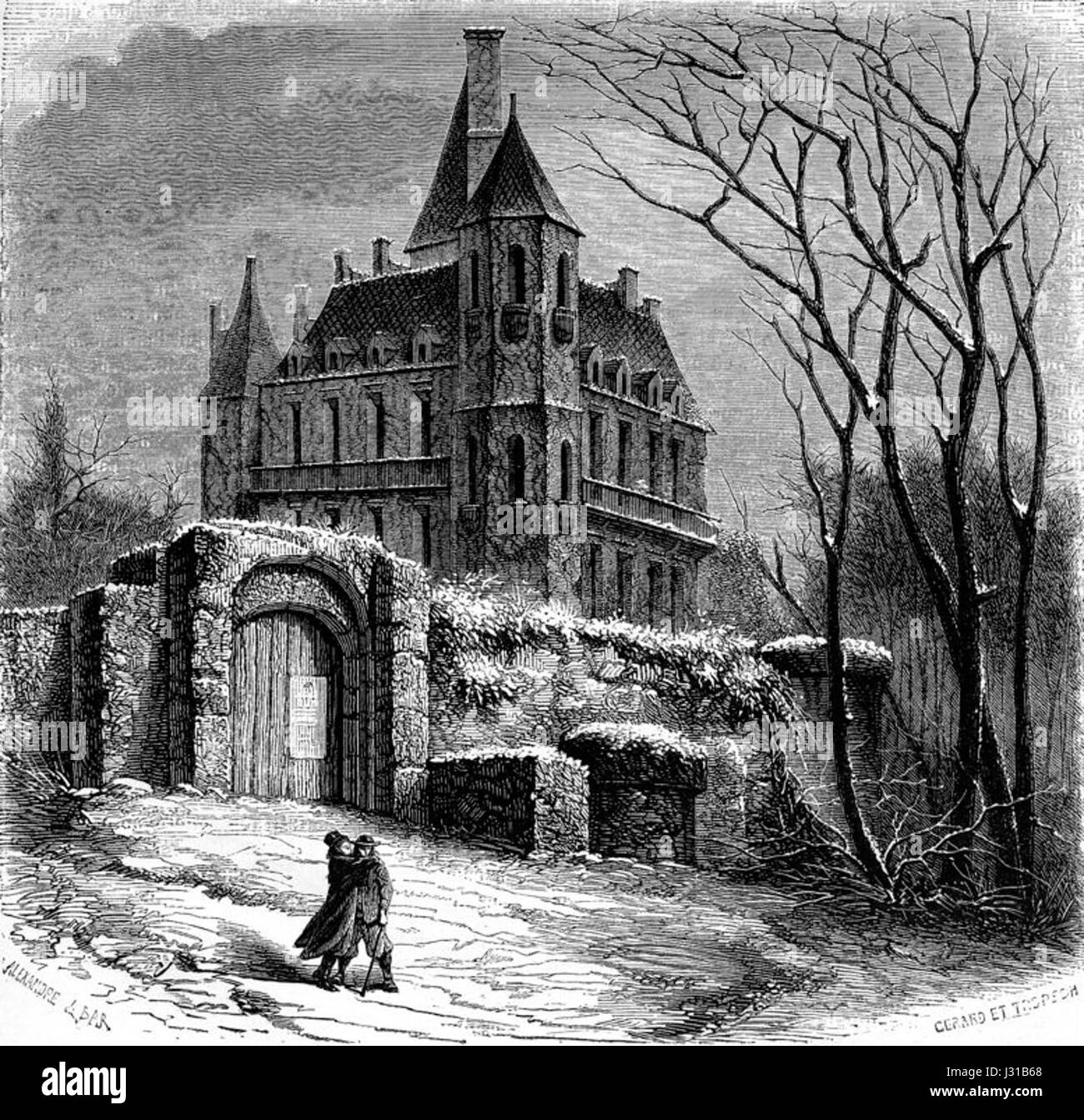 Chanteleine ist ein Name, der mit verschiedenen historischen Figuren und kulturellen Werken assoziiert ist. Der Begriff kann sich auf Literatur, Kunst oder Orte in der französischen Kultur beziehen, oft mit Konnotationen von Eleganz und Raffinesse. Stockfoto