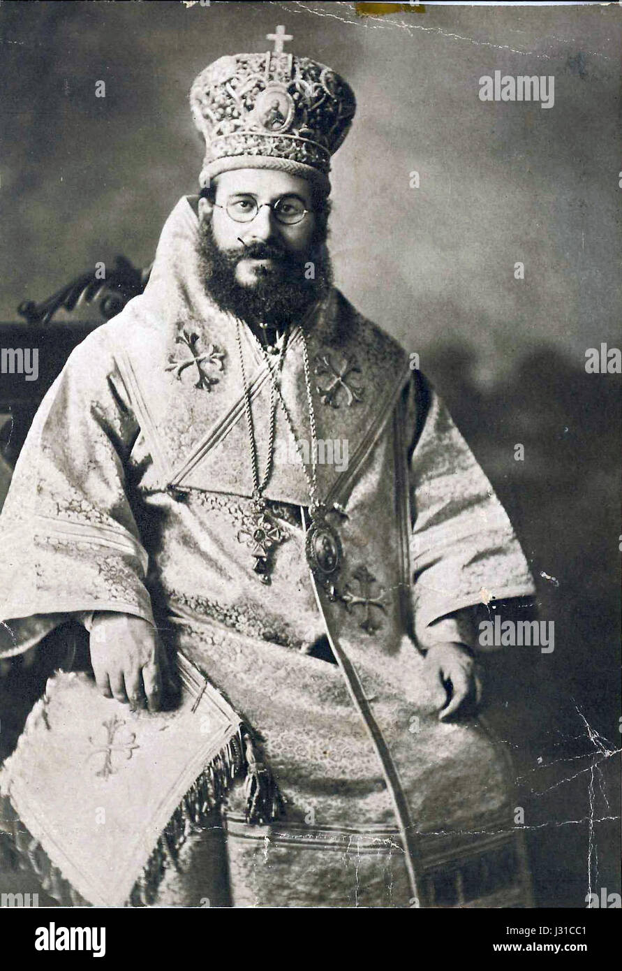 Erzbischof Victor Abo-Assaly Stockfoto