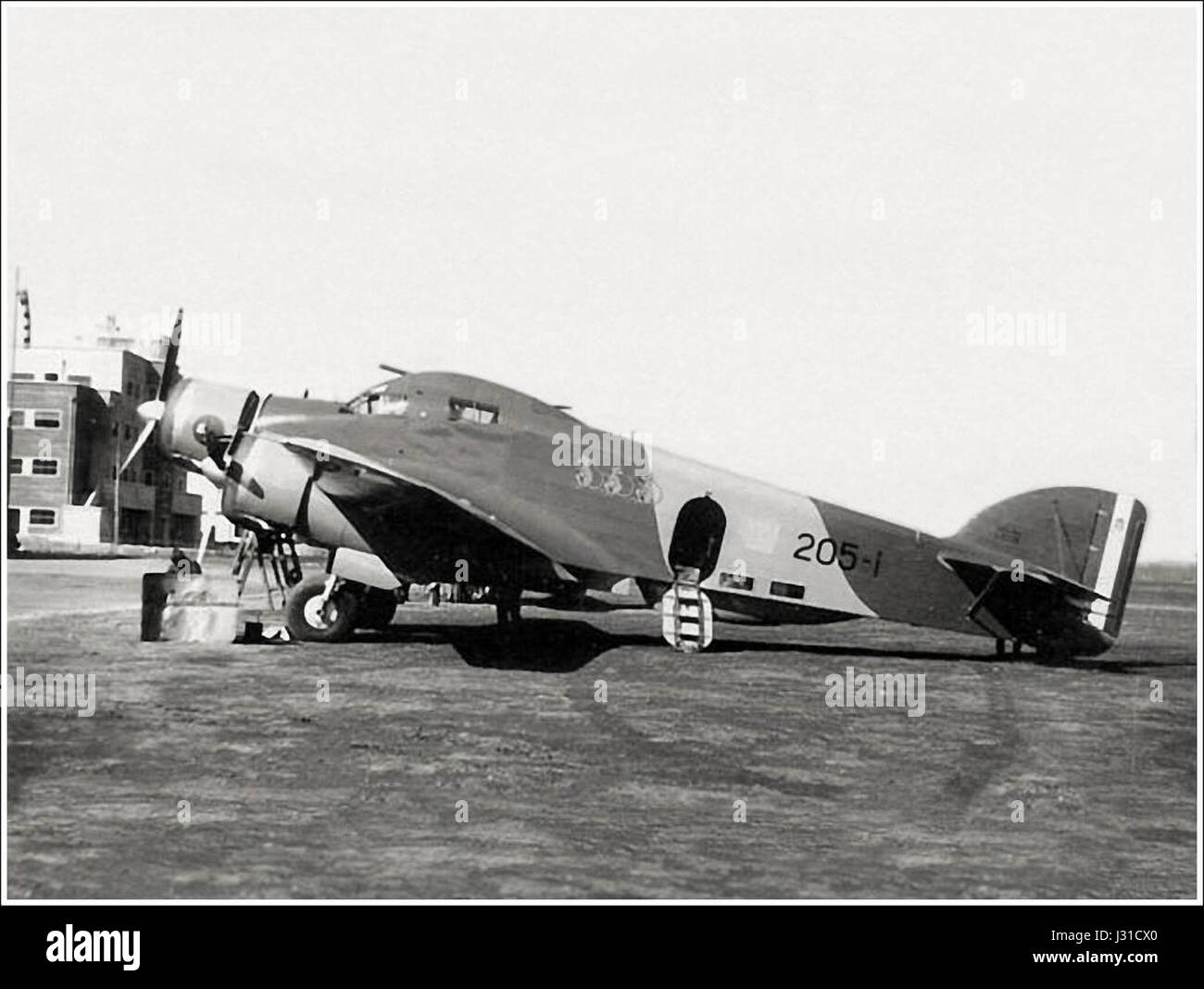 Savoia-Marchetti S.79 Stockfoto