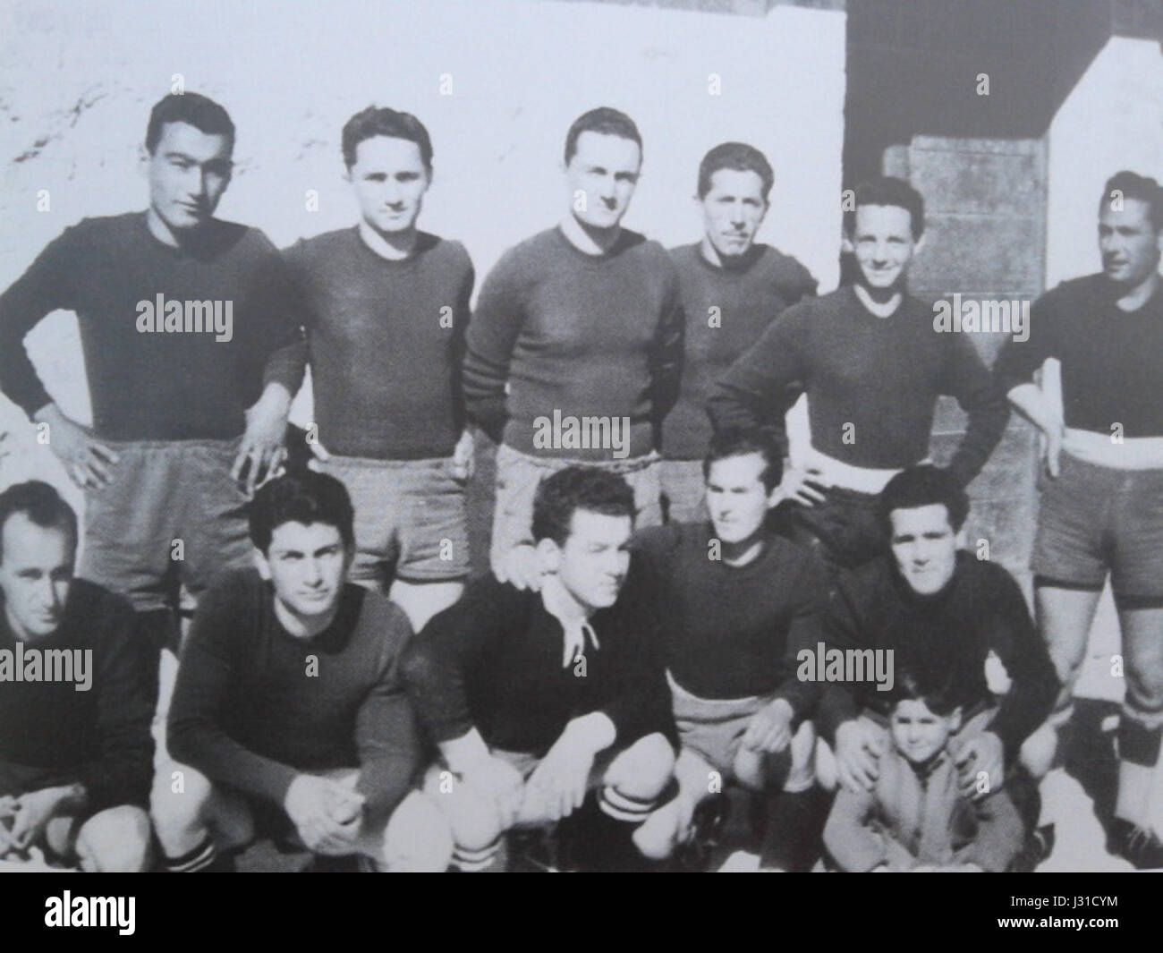 Ortygia Calcio ist ein Fußballverein aus Ortygia, einer Insel in Syrakus, Italien. Der Verein spielt in lokalen Ligen und hat eine lange Geschichte im regionalen Sport. Stockfoto