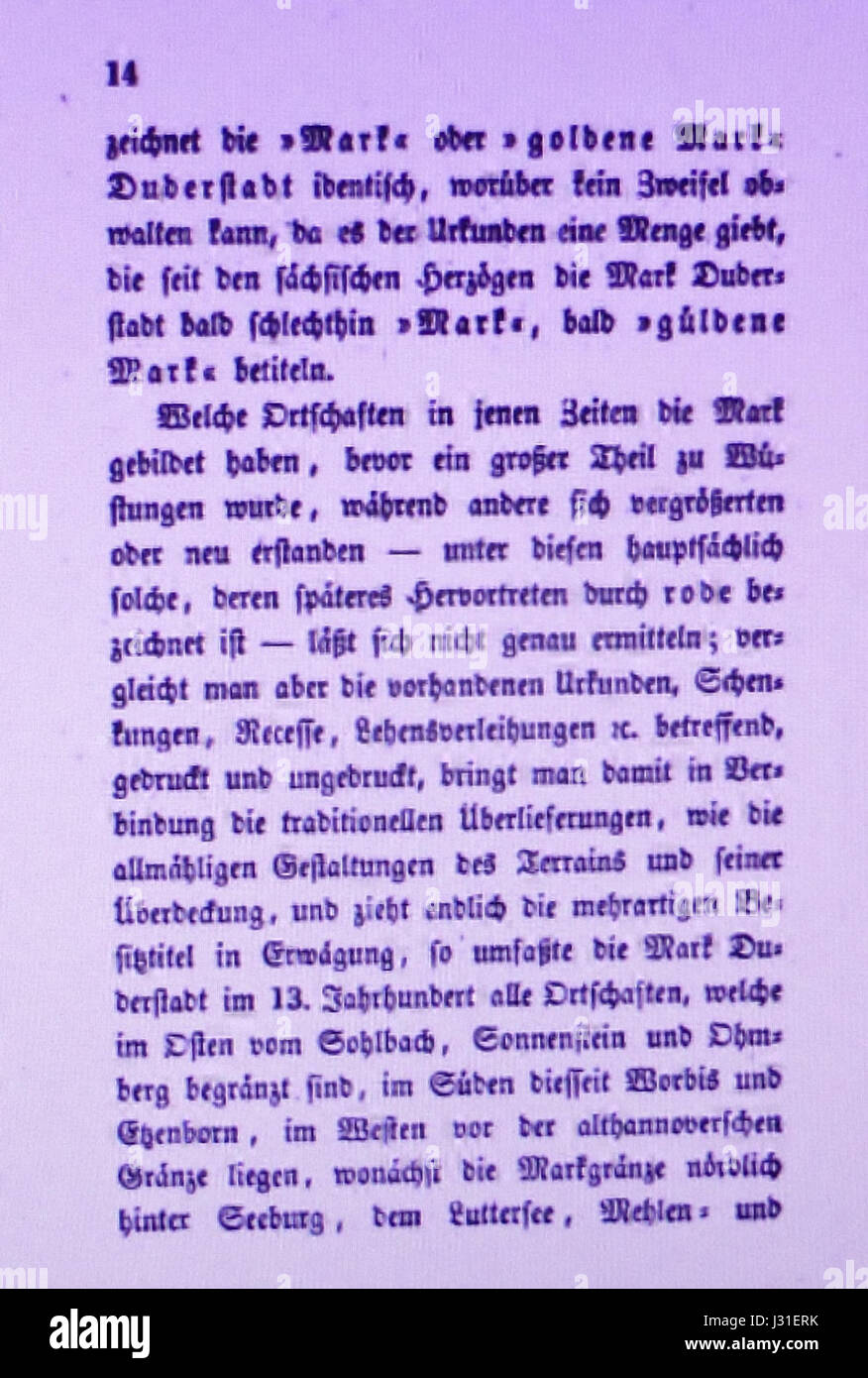 C.L.Hellrung sterben GM Duderstadt (4) Stockfoto