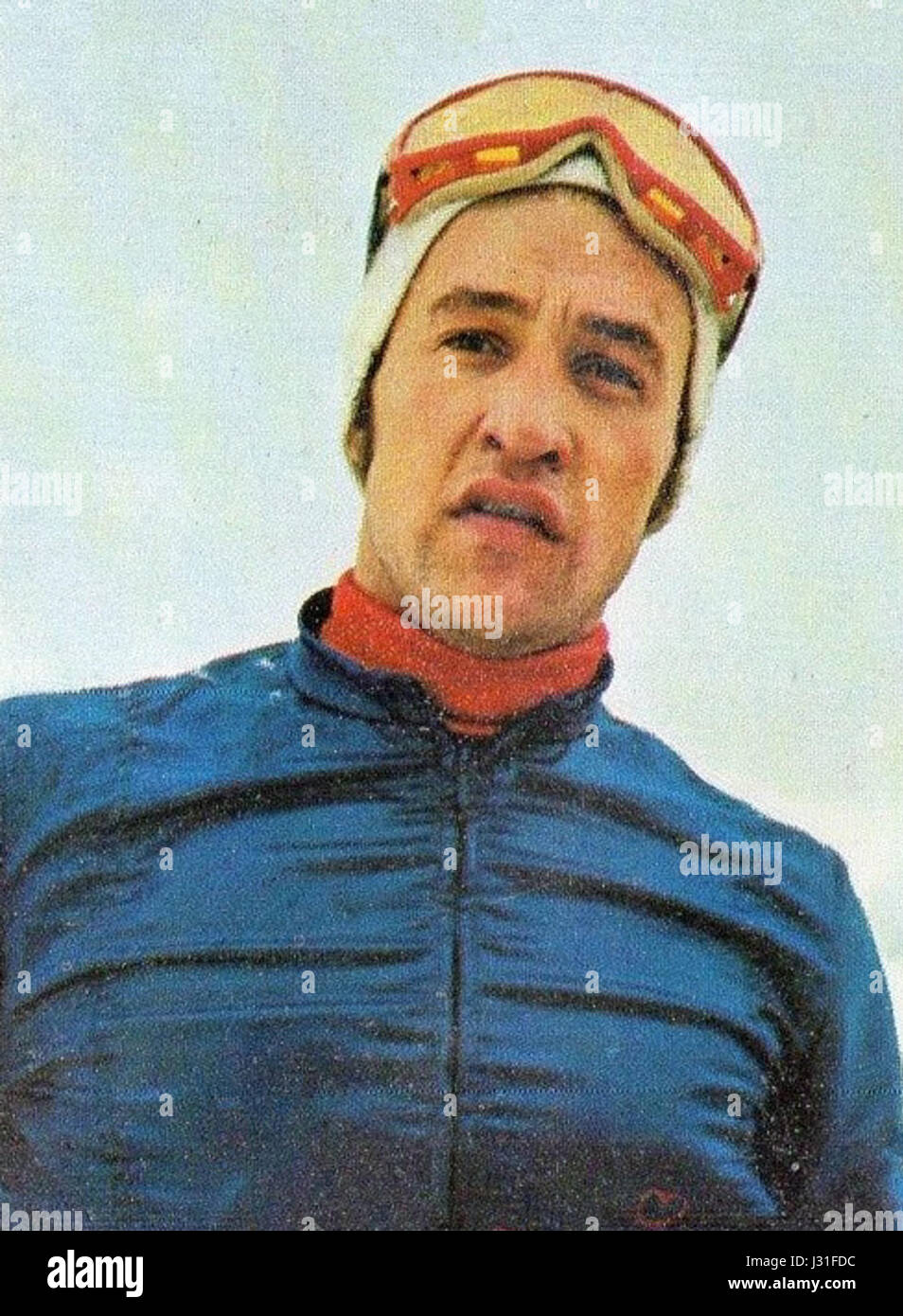 Eine Fotografie von Marcello Varallo, aufgenommen um 1973. Er war bekannt für seine Beiträge zur Kunst, insbesondere in der Mitte des 20. Jahrhunderts. Stockfoto