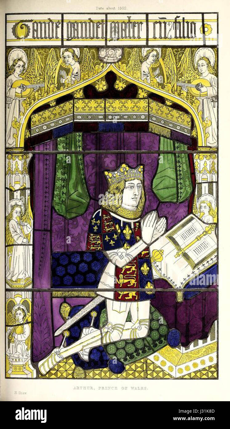 Arthur, Prinz von Wales Stockfoto