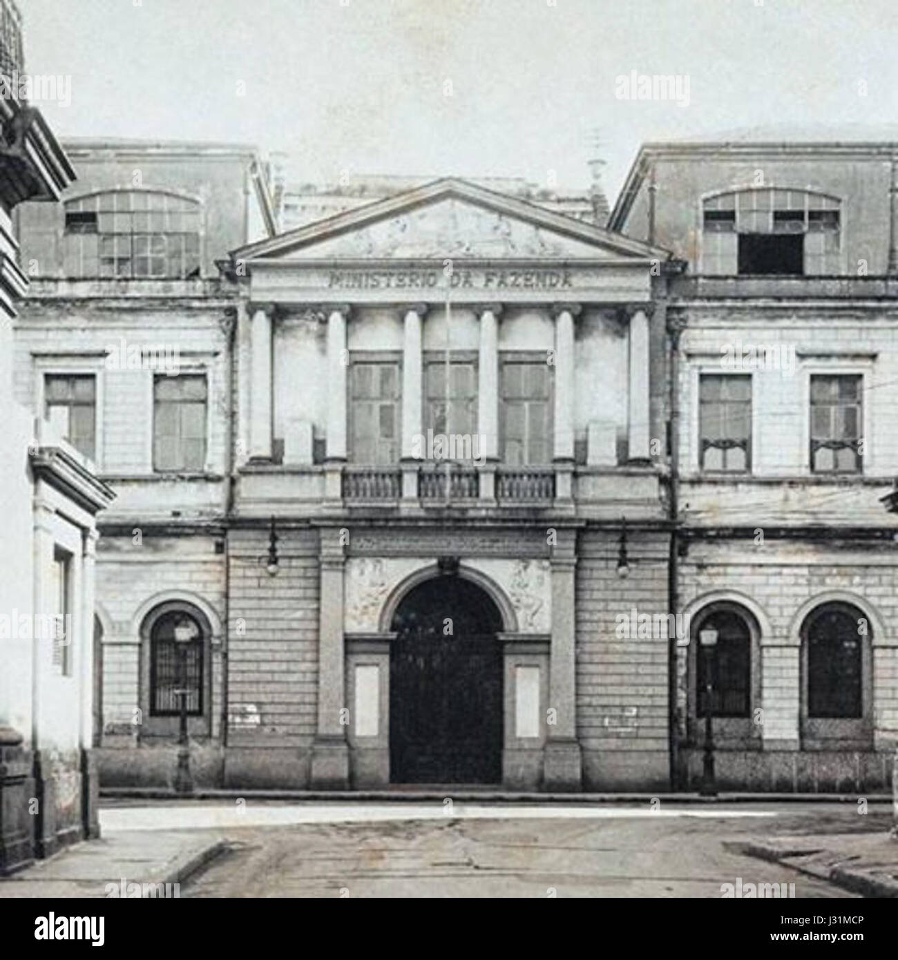 Die Antiga Academia Imperial de Belas Artes war die Imperial Academy of Fine Arts in Brasilien. Sie spielte eine Schlüsselrolle bei der Entwicklung von Kunst und Bildung in Brasilien während des 19. Jahrhunderts. Stockfoto