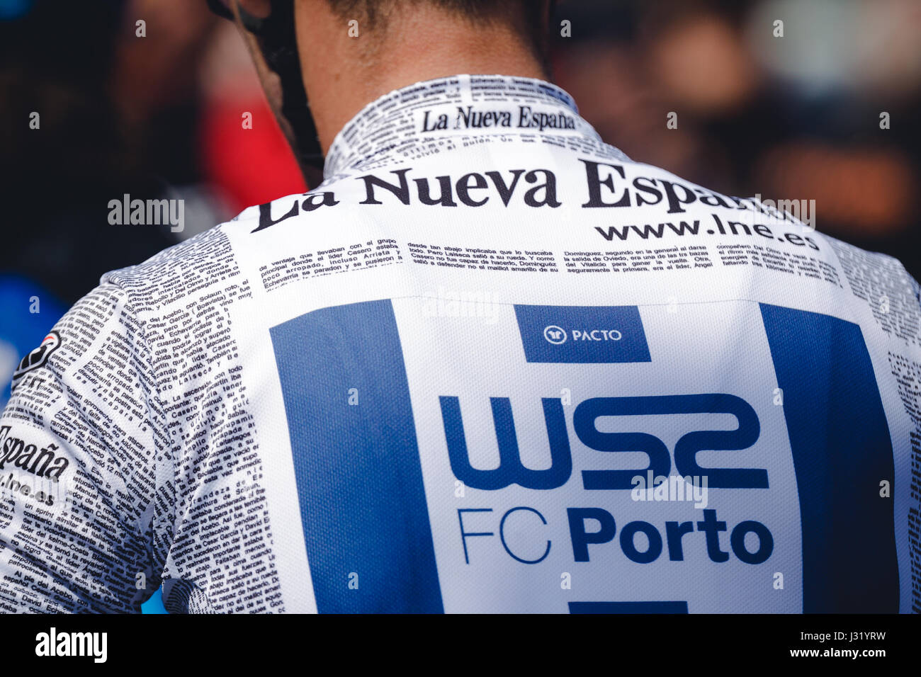 30.04.2017, Asturias, España. Vuelta Asturias, Stufe 2. Foto: Cronos/Alvaro Campo Stockfoto